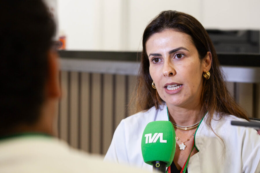 Gabriela Mattos, farmacêutica da Coordenadoria de Saúde e Assistência da Alesc.