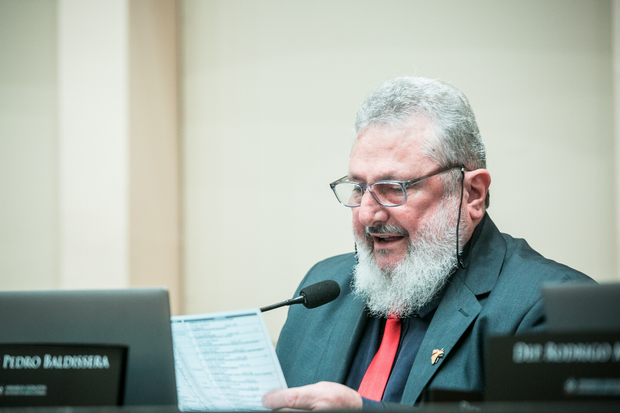 - Deputado Padre Pedro Baldissera (PT)
