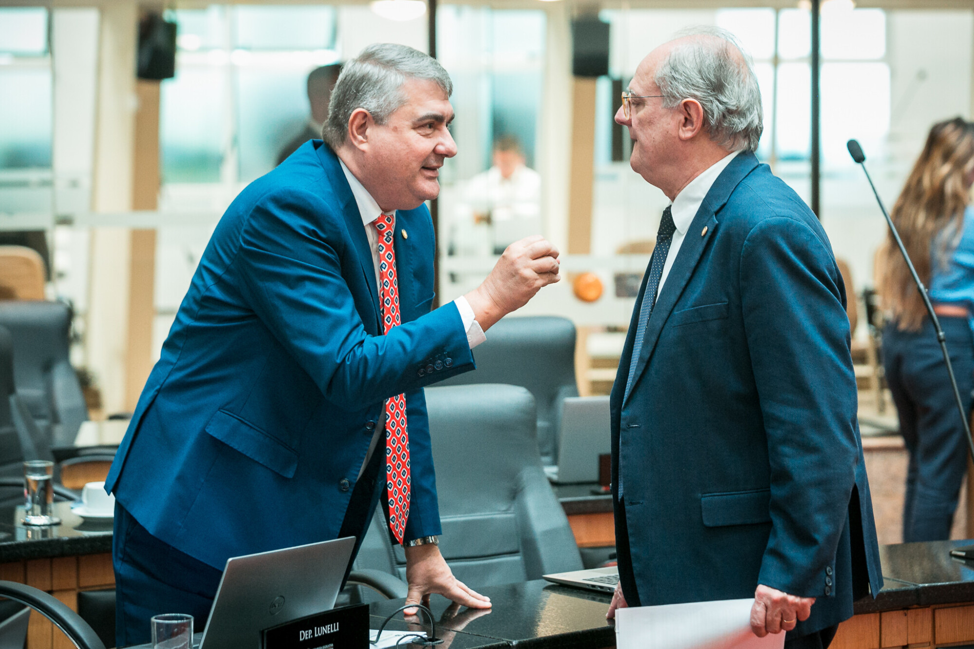 - Deputado Antídio Lunelli (MDB)
- Deputado Dr. Vicente Caropreso (PSDB)