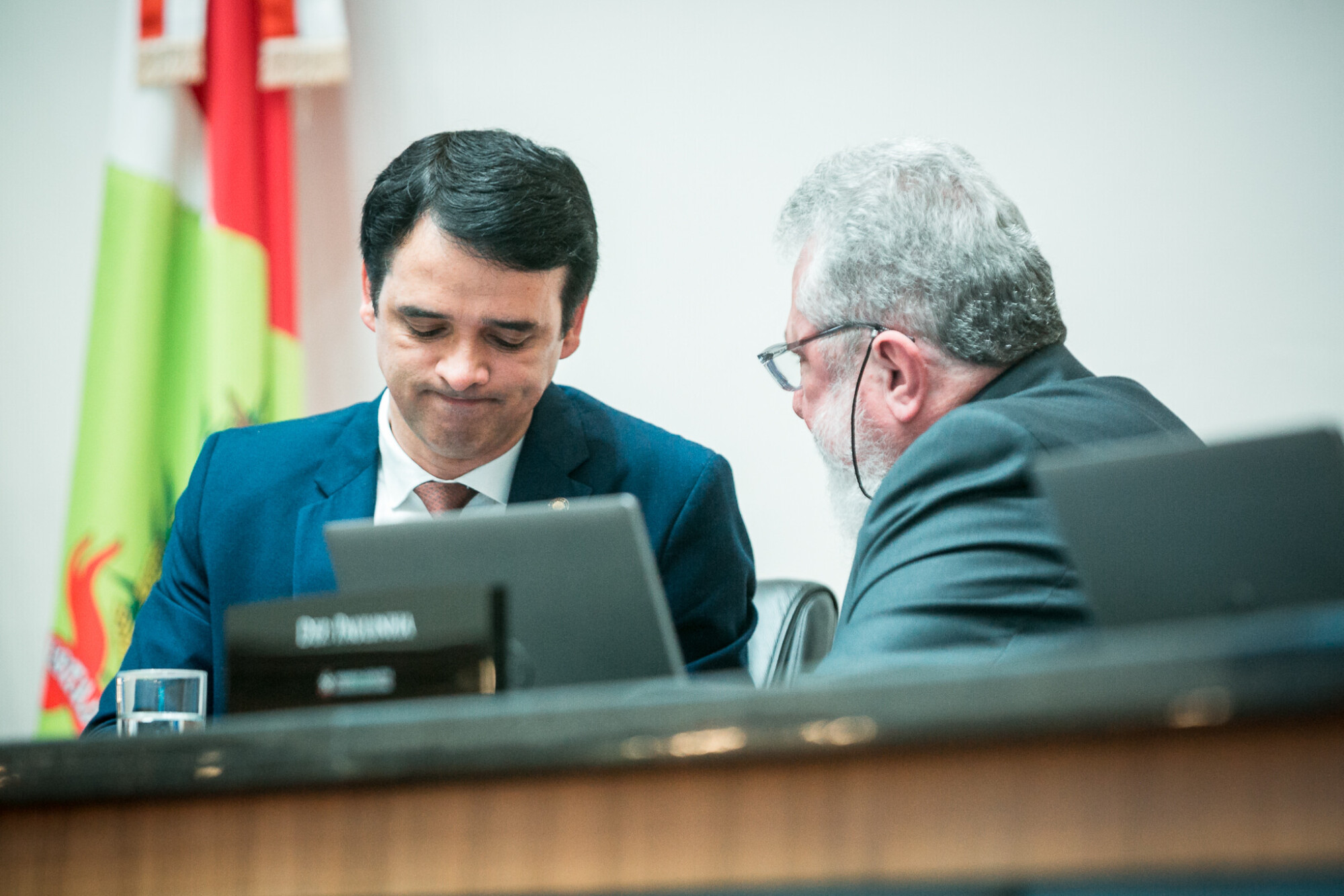 - Deputado Marcos da Rosa (União)
 - Deputado Padre Pedro Baldissera (PT)