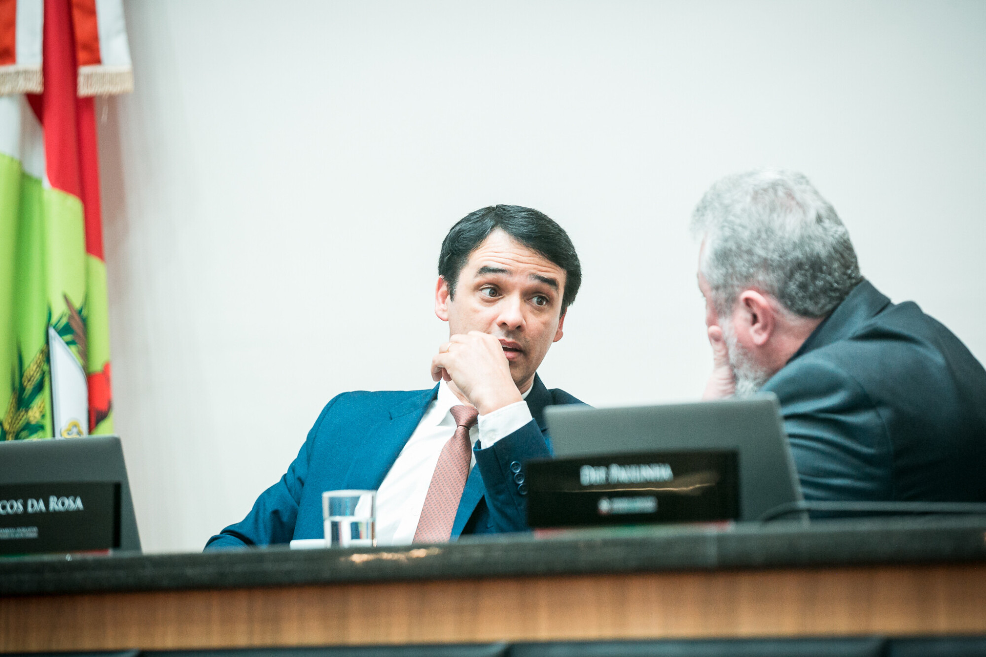 - Deputado Marcos da Rosa (União)
 - Deputado Padre Pedro Baldissera (PT)