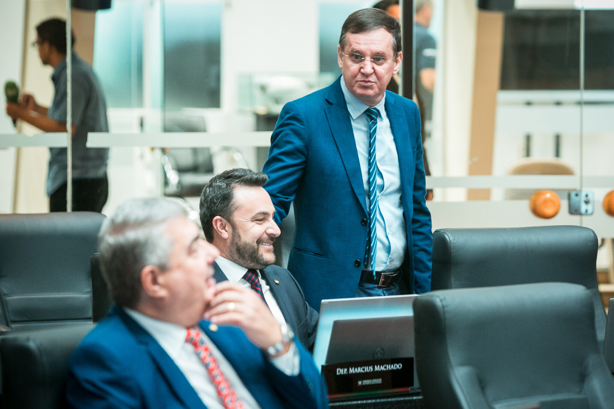 - Deputado Marcius Machado (PL)
 - Deputado Jair Miotto (União)
