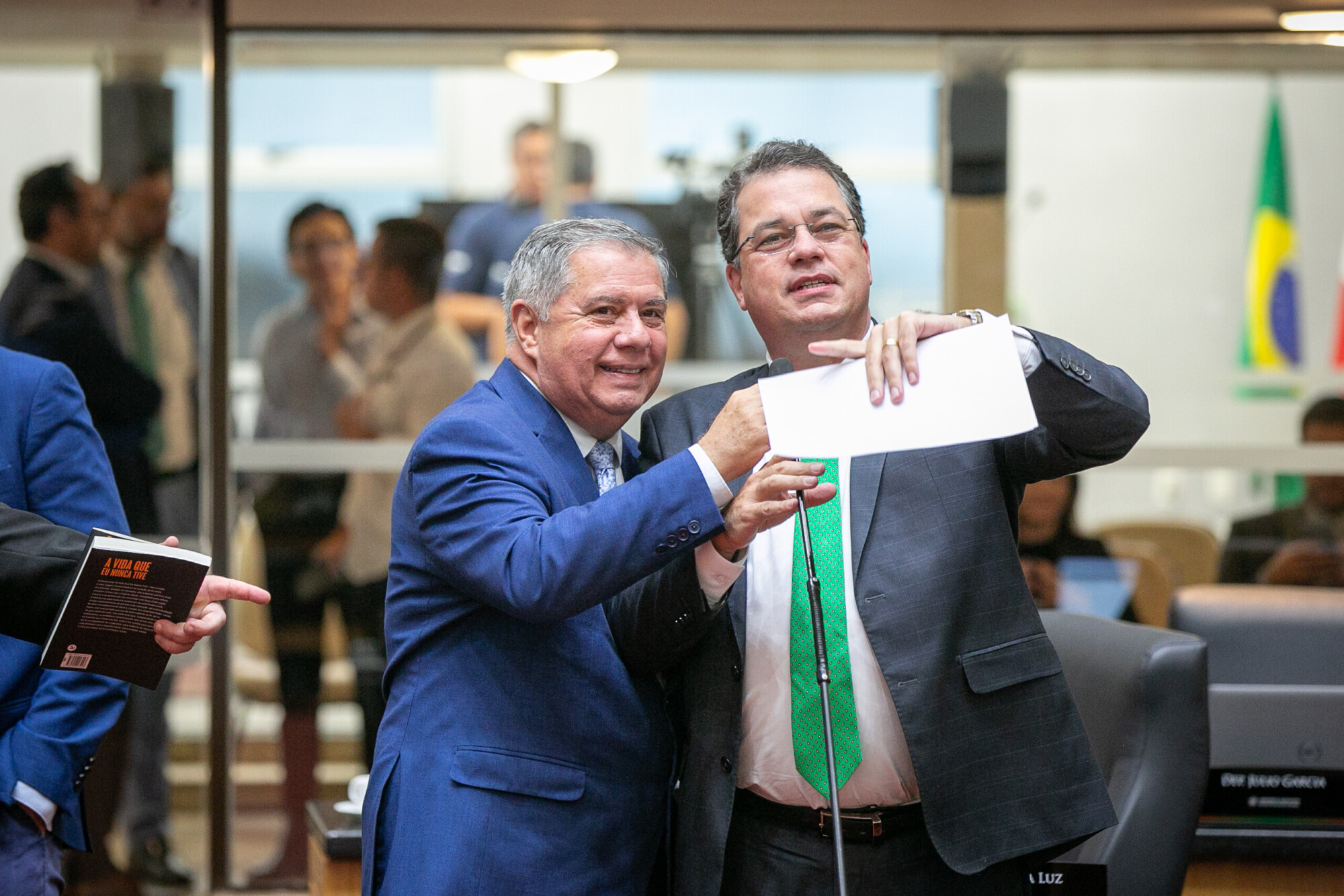 - Deputado Mário Motta (PSD)
- Deputado Rodrigo Minotto (PDT)