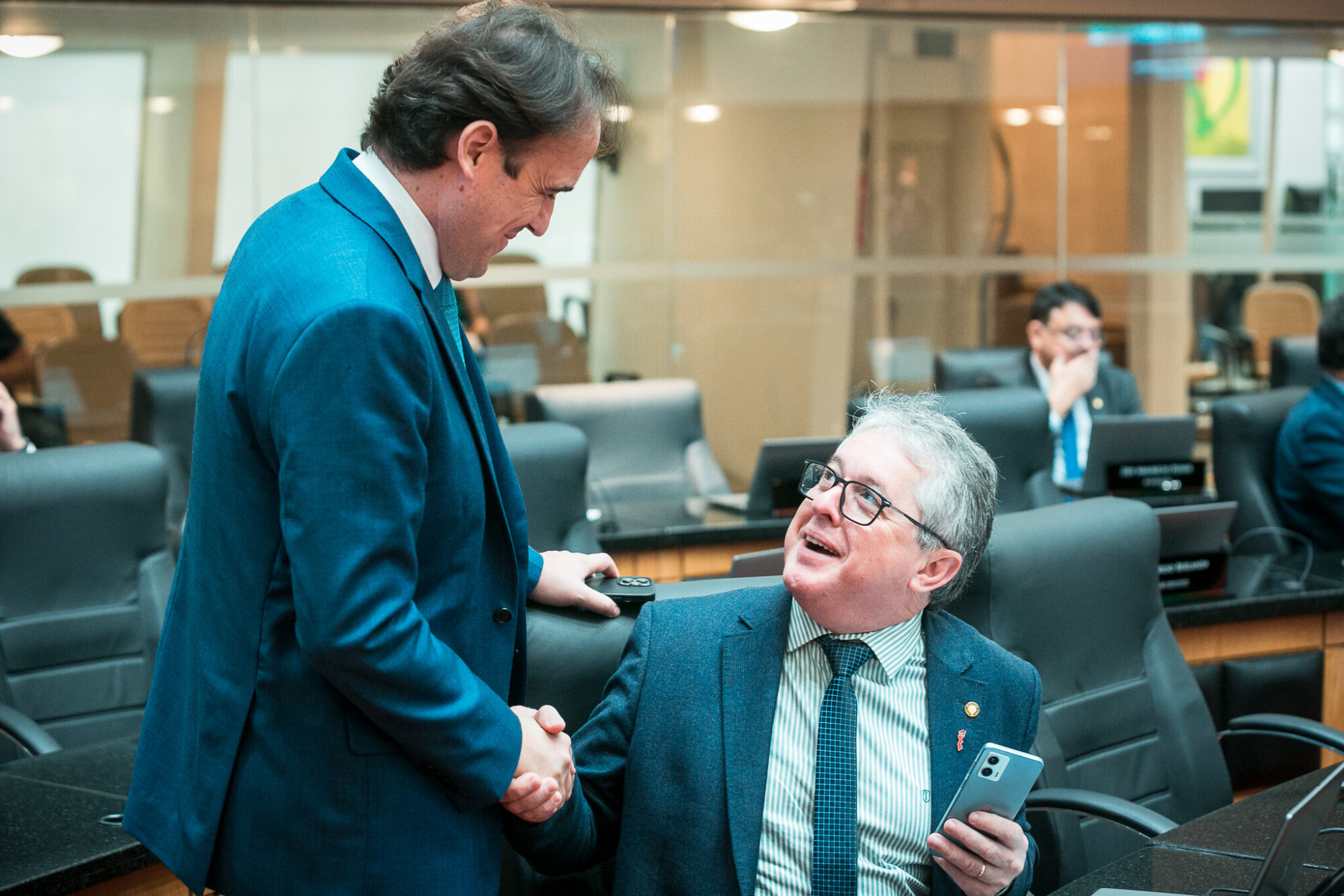 - Deputado Carlos Humberto (PL)- Deputado Tiago Zilli (MDB)
