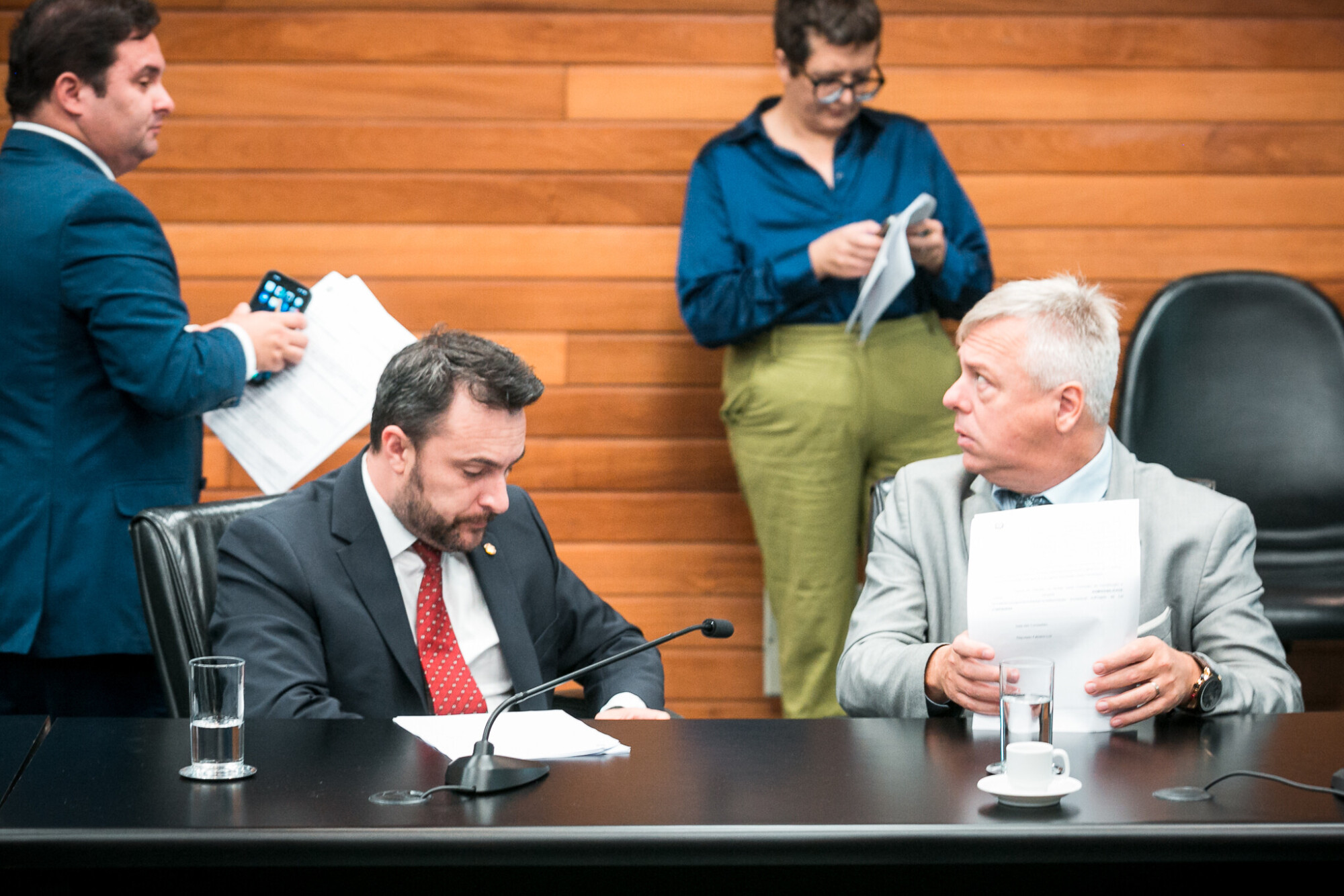 - Deputado Marcius Machado (PL) 
 - Deputado Fabiano da Luz (PT)