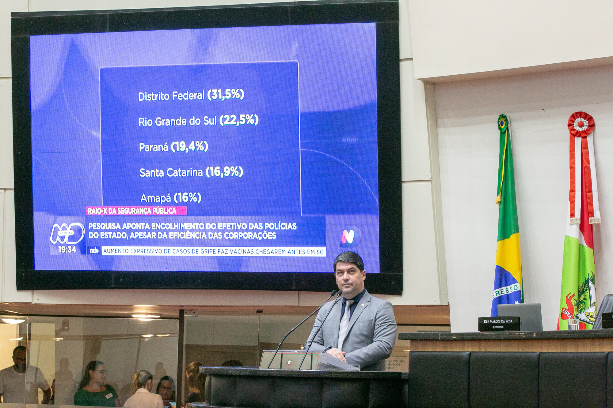 - Deputado Emerson Stein (MDB)