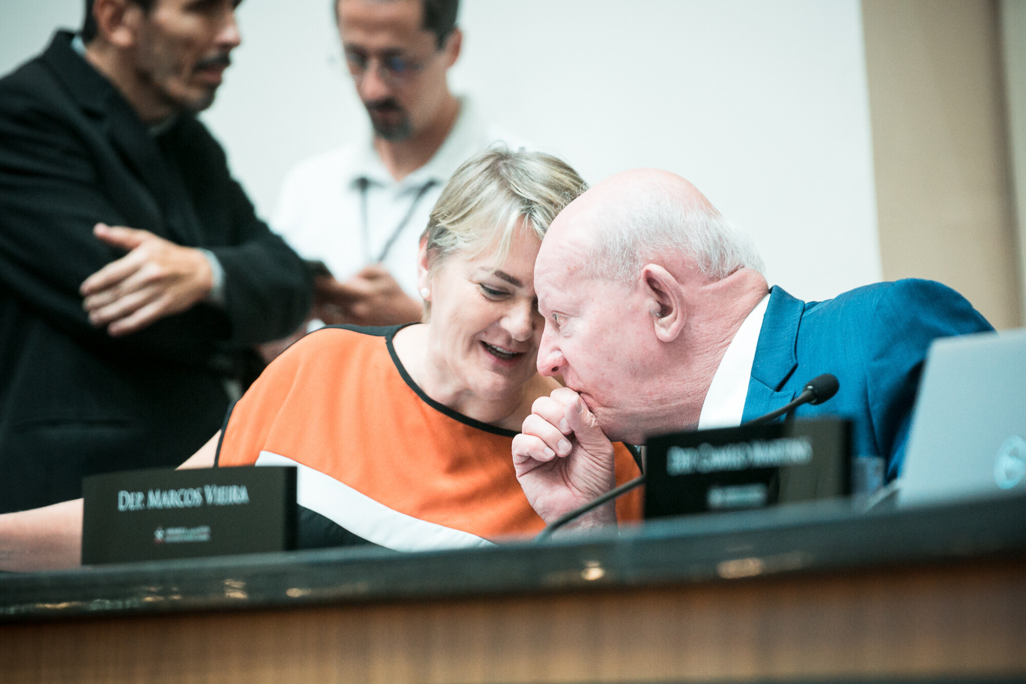 - Deputada Luciane Carminatti (PT) - Deputado Marcos Vieira (PSDB)
