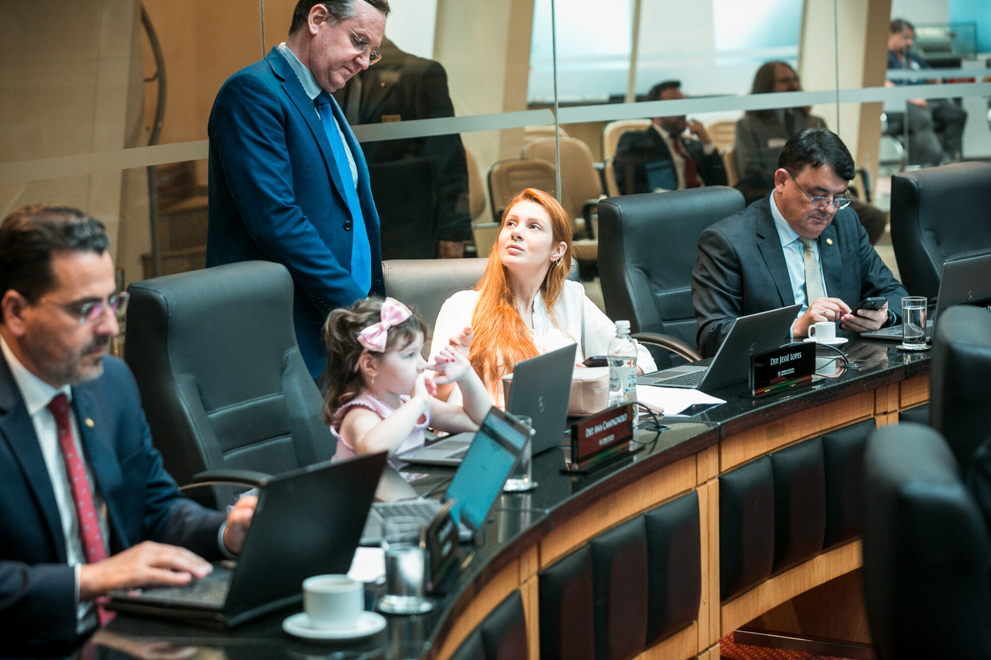- Deputado Soratto (PL) - Deputado Jair Miotto (União) 	

- Deputada Ana Campagnolo (PL)
 - Deputado Mauricio Peixer (PL)