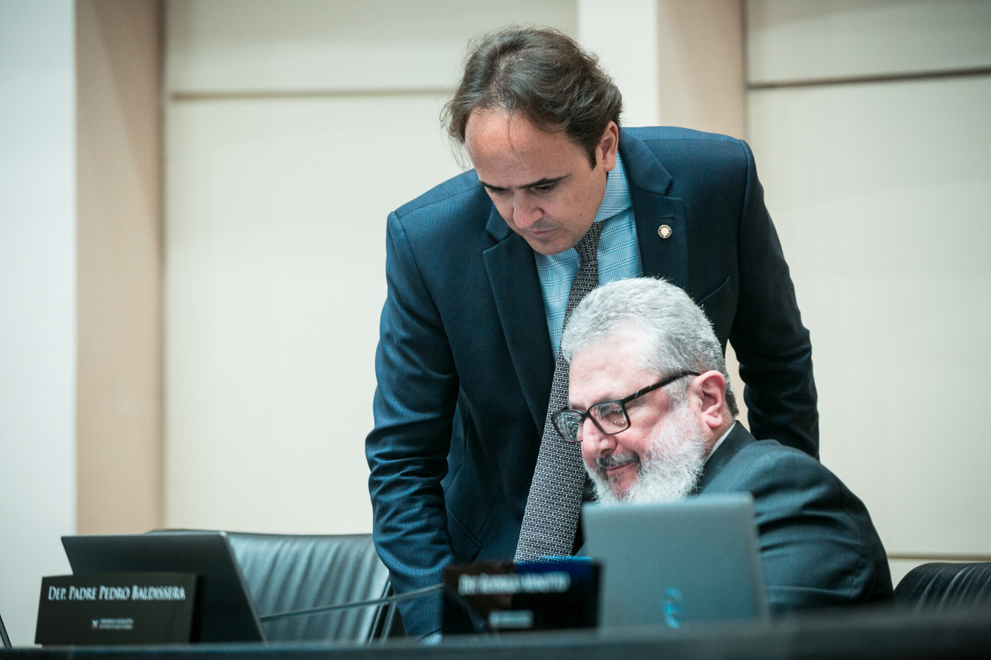 - Deputado Carlos Humberto (PL)
 - Deputado Padre Pedro Baldissera (PT)