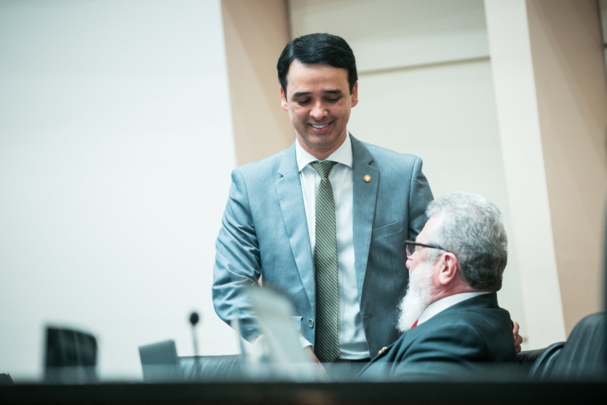 - Deputado Marcos da Rosa (União)	
 - Deputado Padre Pedro Baldissera (PT)