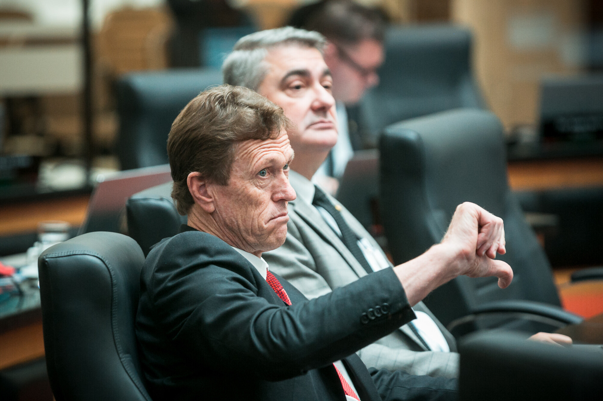 Deputado Volnei Weber (MDB)
 - Deputado Antídio Lunelli (MDB)