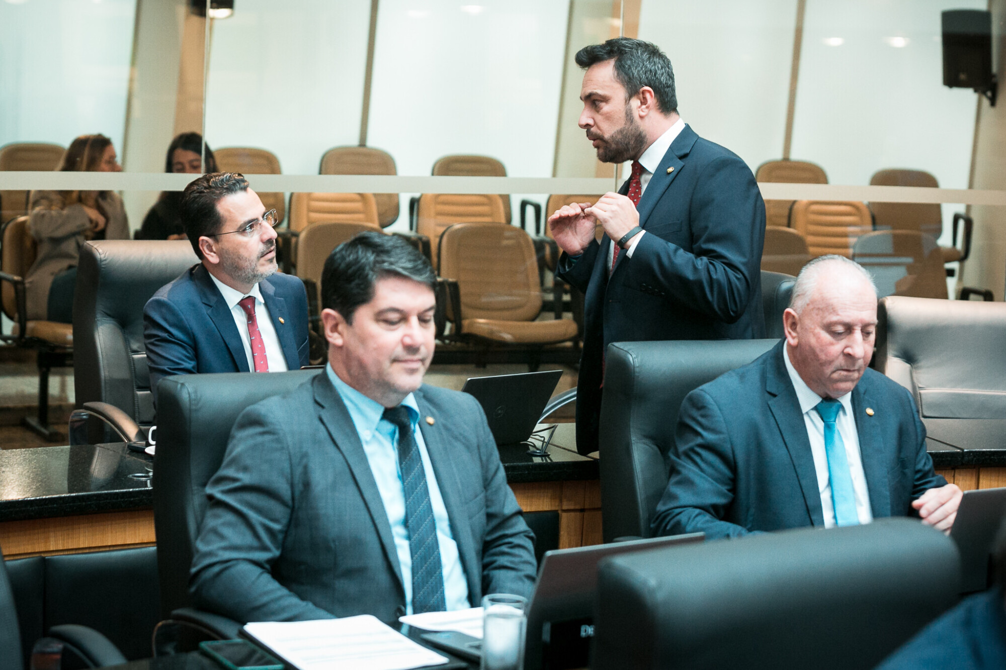 - Deputado Emerson Stein (MDB)
 - Deputado Oscar Gutz (PL)