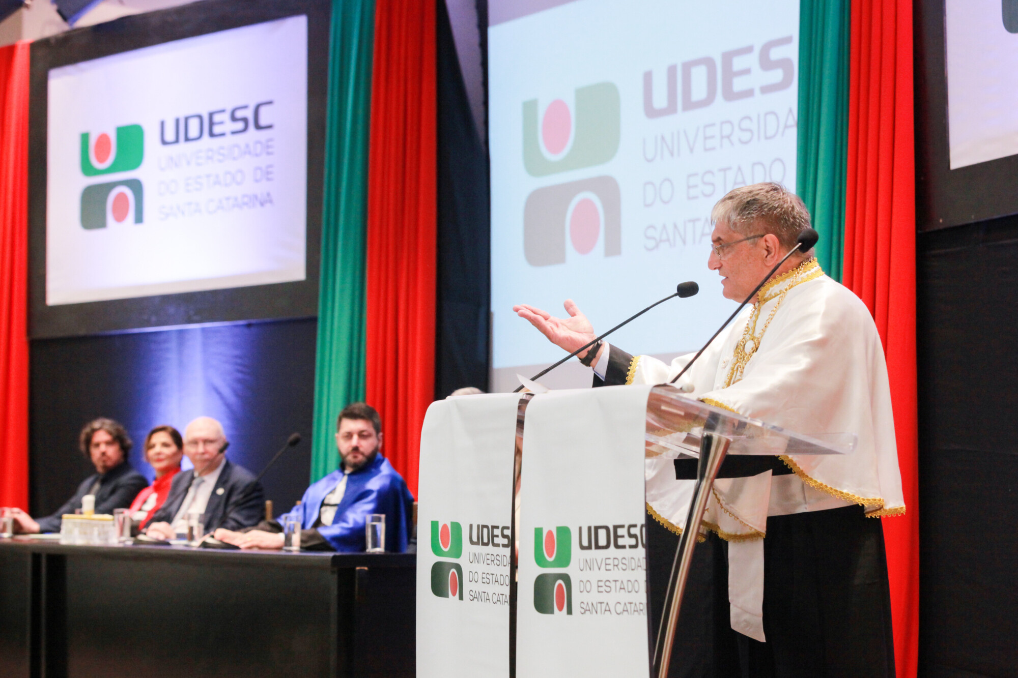 Posse do Reitor da Universidade do Estado de Santa Catarina UDESC Prof. Dr. José Fernando Fragalli 2