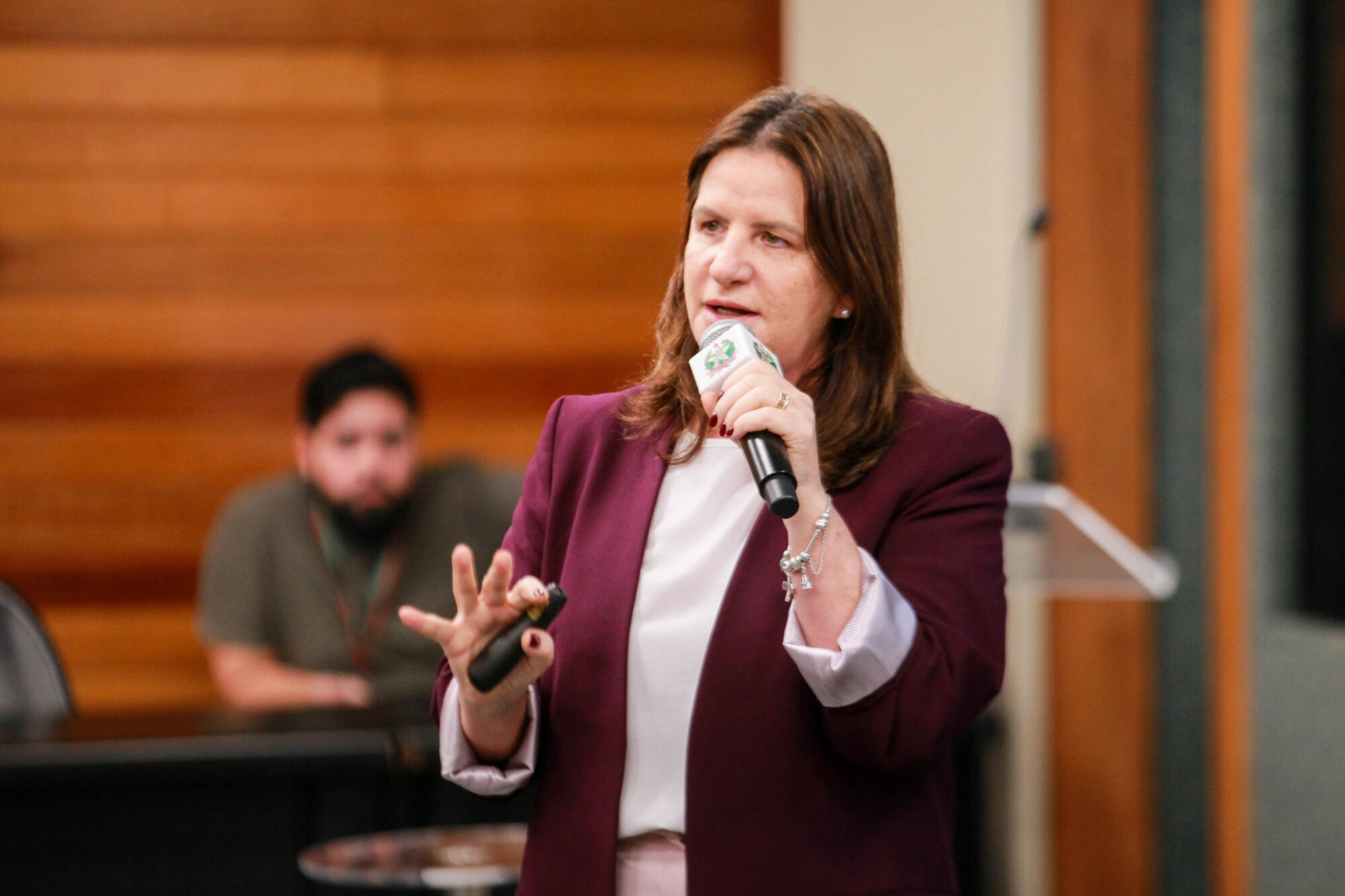 Carmen Zanotto- Secretária  de Saúde SC