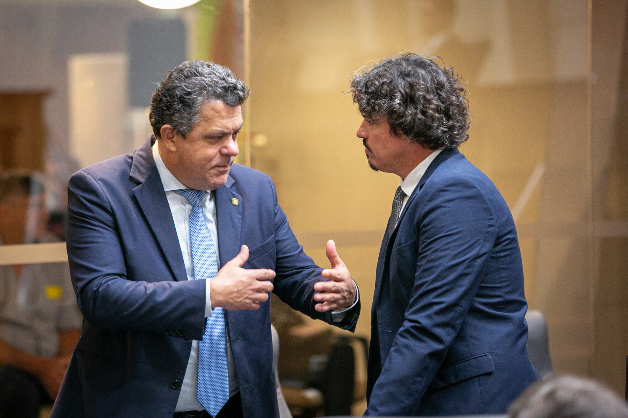 - Deputado Ivan Naatz (PL) 	
 - Deputado Marquito (PSOL)