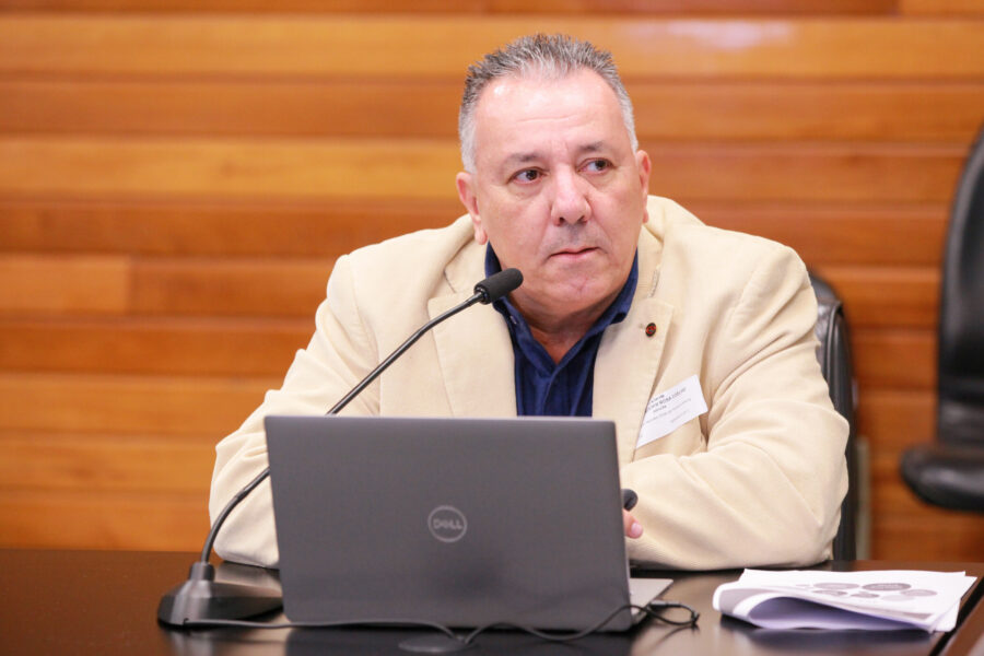 Conselheiro da Câmara de Esporte do Conselho Regional de Educação Física da 3ª Região, Vlademir Coelho.
