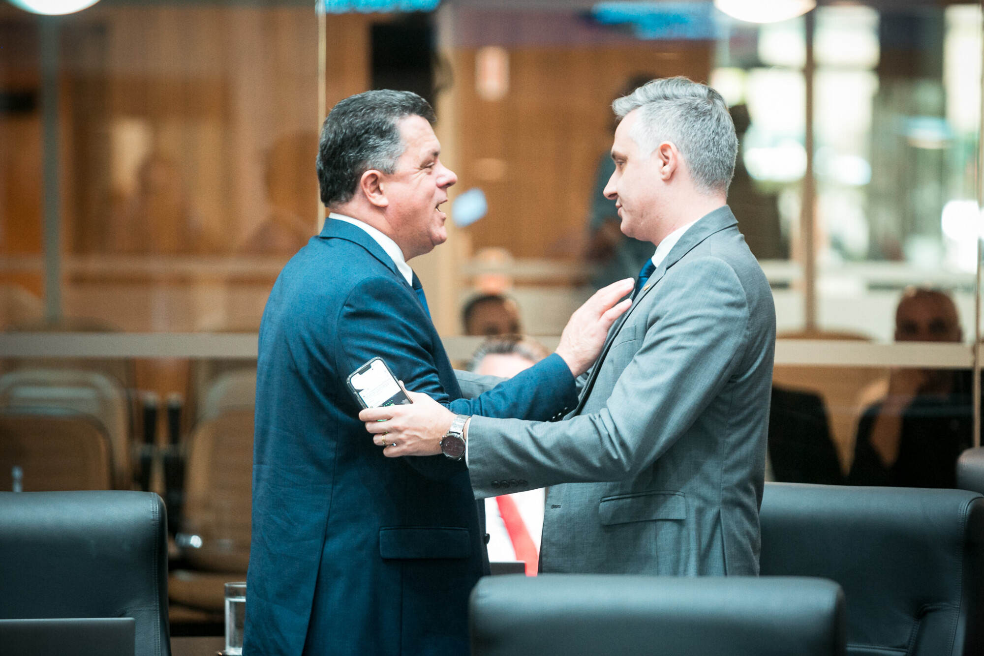 - Deputado Ivan Naatz (PL) 	
 - Deputado Matheus Cadorin (NOVO)