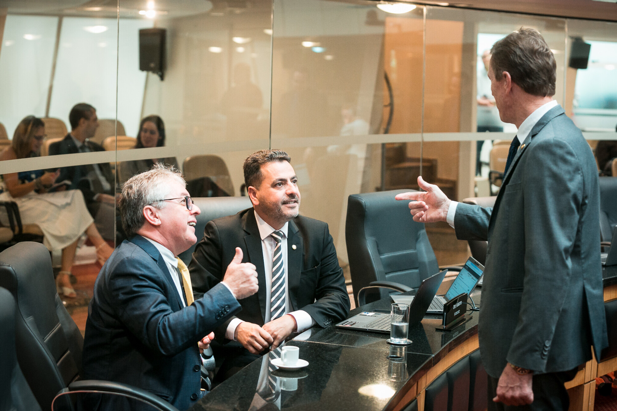- Deputado Tiago Zilli (MDB)
- Deputado Soratto (PL)