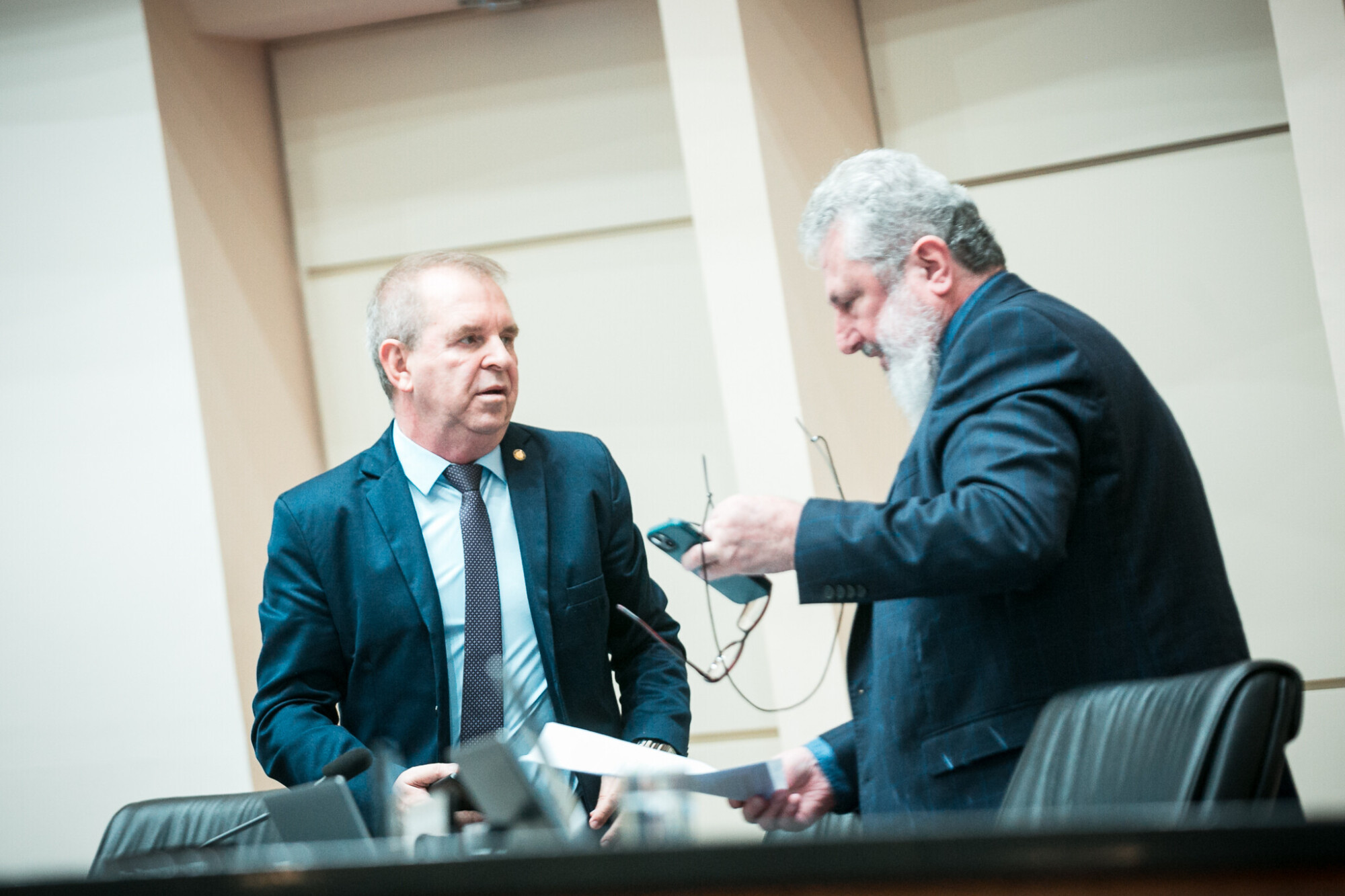 - Deputado Maurício Eskudlark (PL)
 - Deputado Padre Pedro Baldissera (PT)