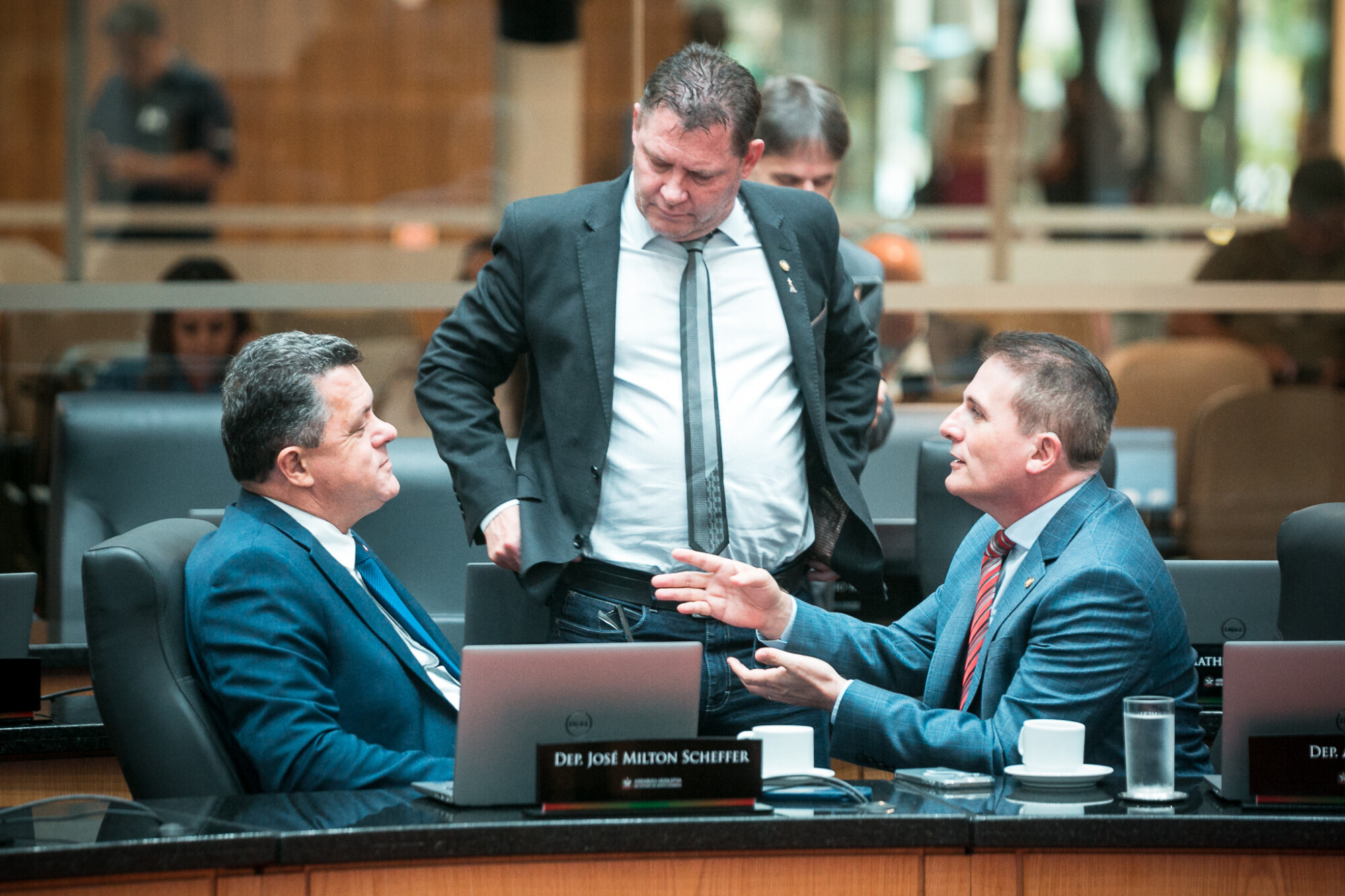 - Deputado Ivan Naatz (PL) 	 - Deputado Edilson Massoco (PL)

- Deputado Altair Silva (PP)