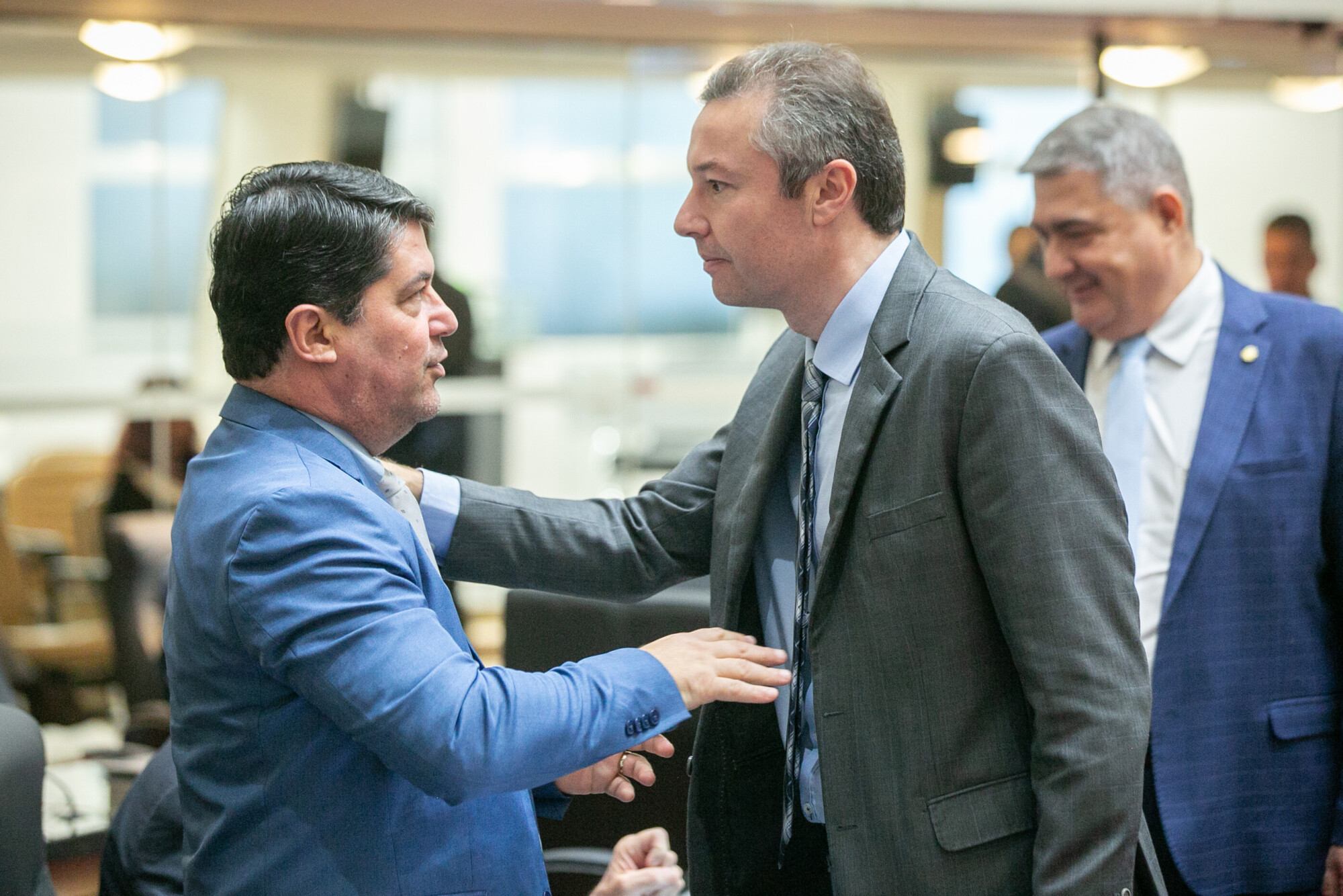 - Deputado Emerson Stein (MDB)
 - Deputado Napoleão Bernardes (PSD)