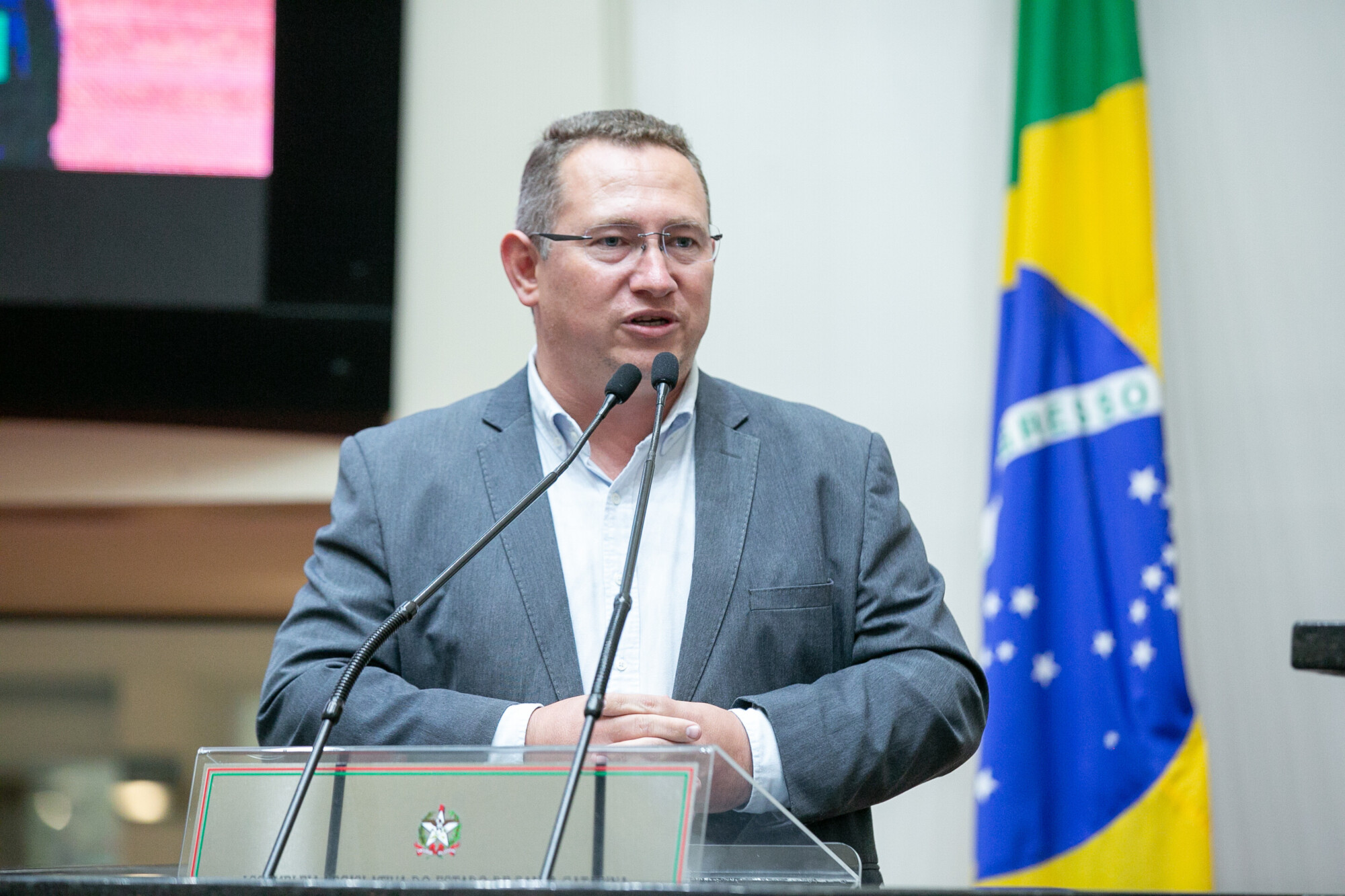 Prefeito de Palhoça, Eduardo Freccia