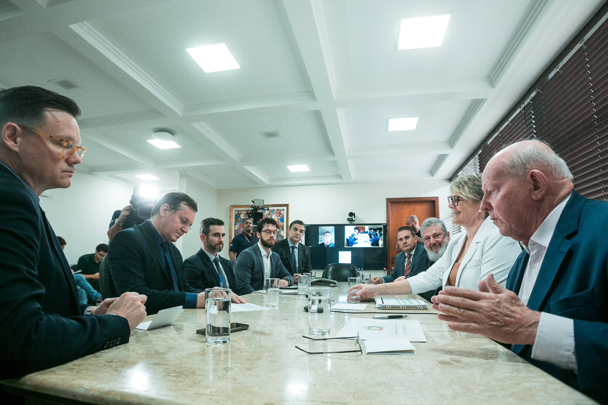 Reunião da Bancada do Oeste com os Secretários da Fazenda e Casa Civil