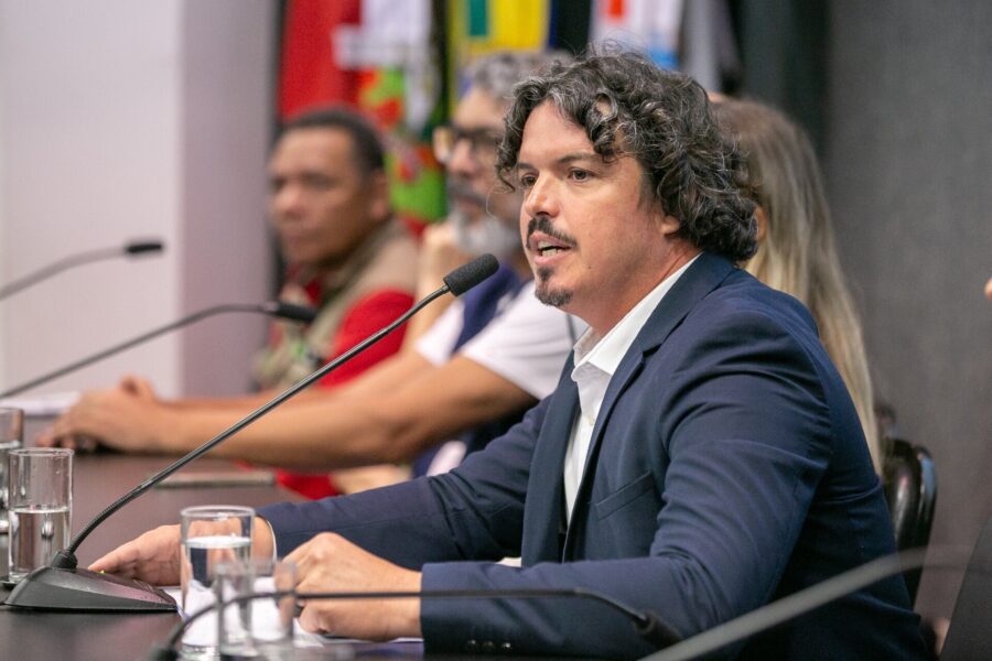 Audiência pública da Alesc com o Conselho Nacional dos Direitos Humanos sobre a questão da população em situação de rua em SC