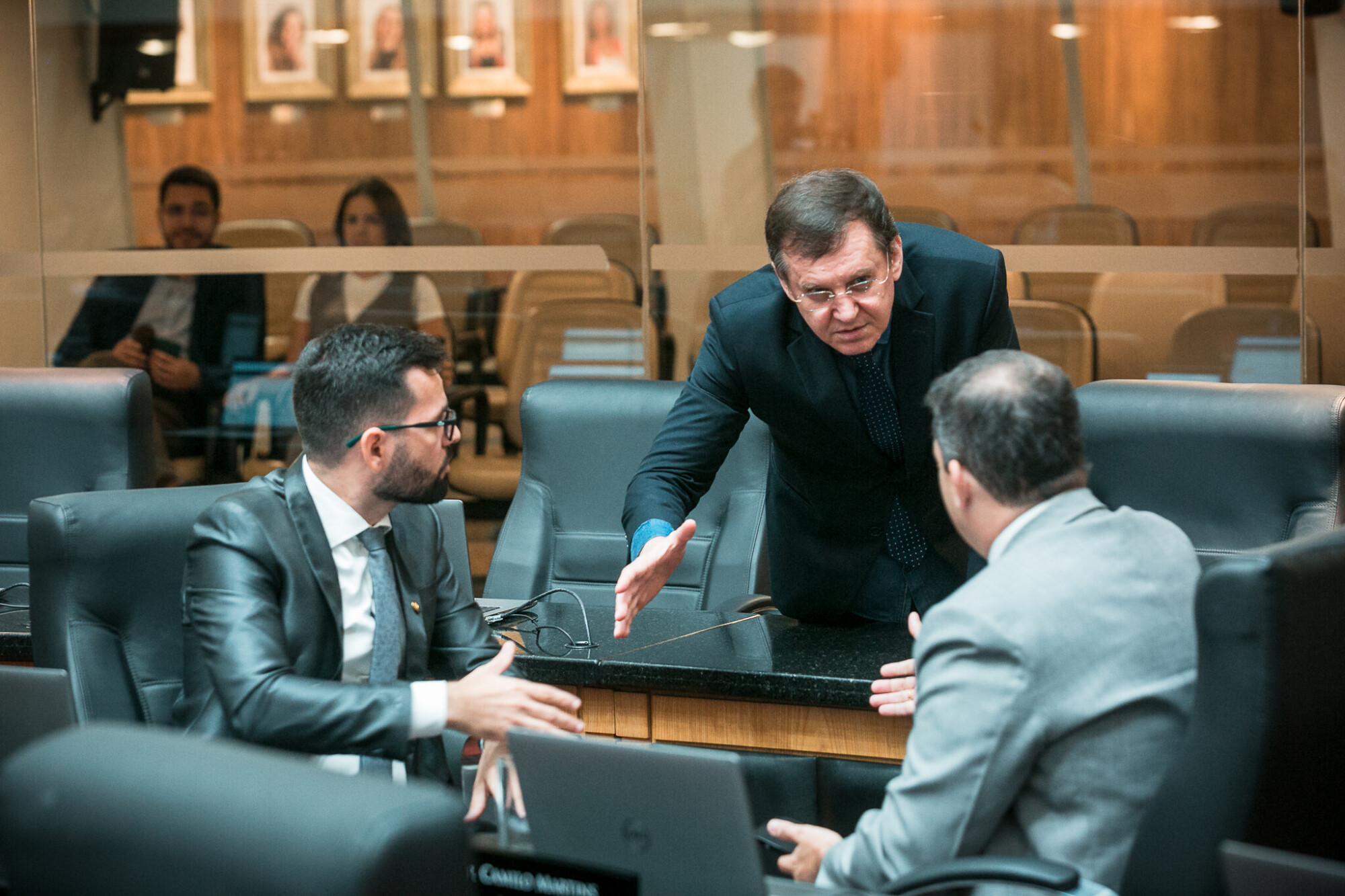 - Deputado André de Oliveira (NOVO) - Deputado Jair Miotto (União) 	

 - Deputado Camilo Martins (Podemos)