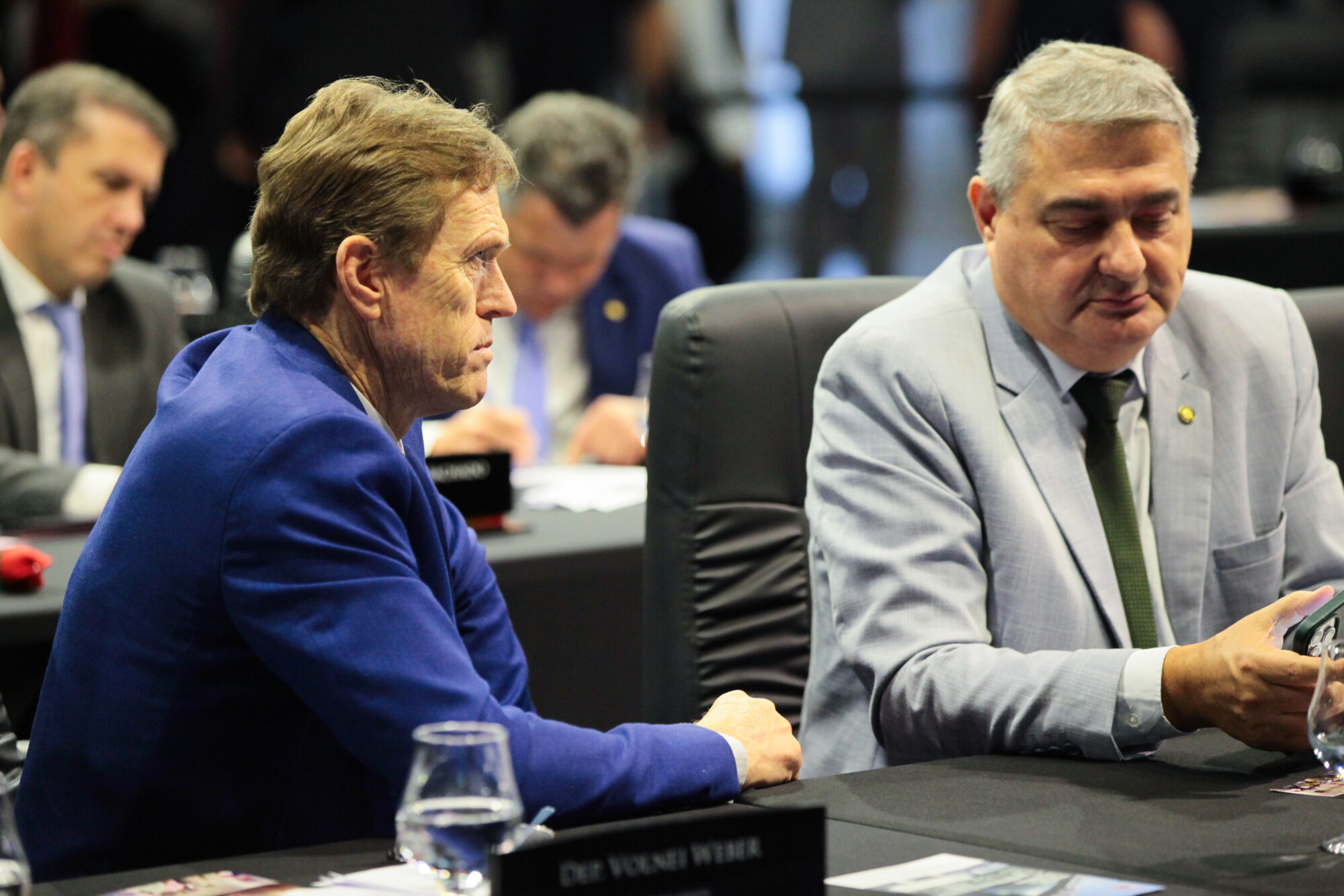 - Deputado Volnei Weber (MDB)
 - Deputado Antídio Lunelli (MDB)
