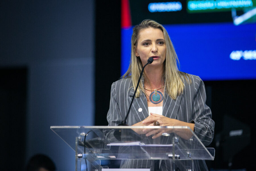 Diretora do Instituto Viva Paradesporto de Blumenau, Giselle Margot Chirolli
