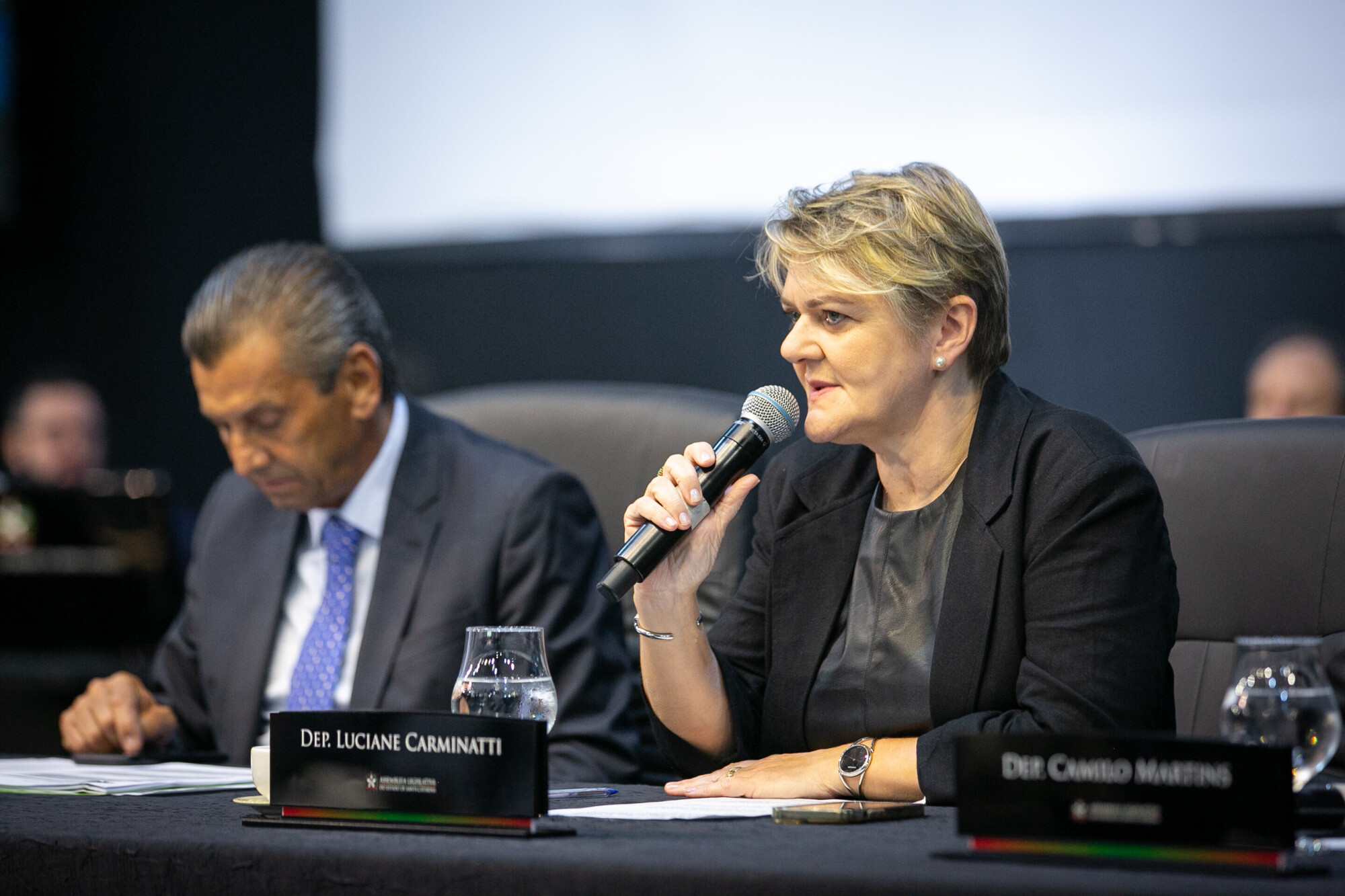 - Deputado Júlio Garcia (PSD)
- Deputada Luciane Carminatti (PT)