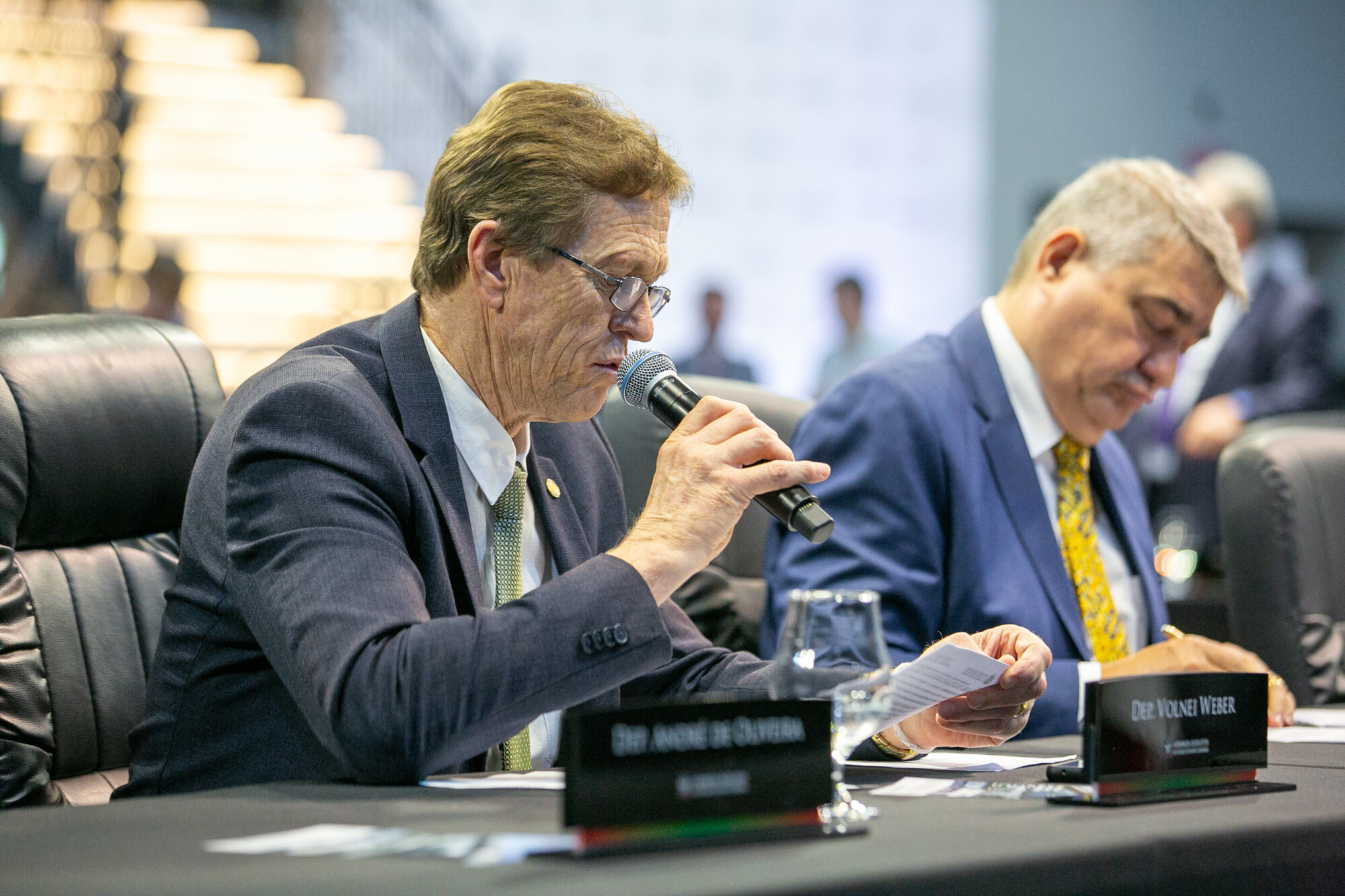 - Deputado Volnei Weber (MDB)
 - Deputado Antídio Lunelli (MDB)