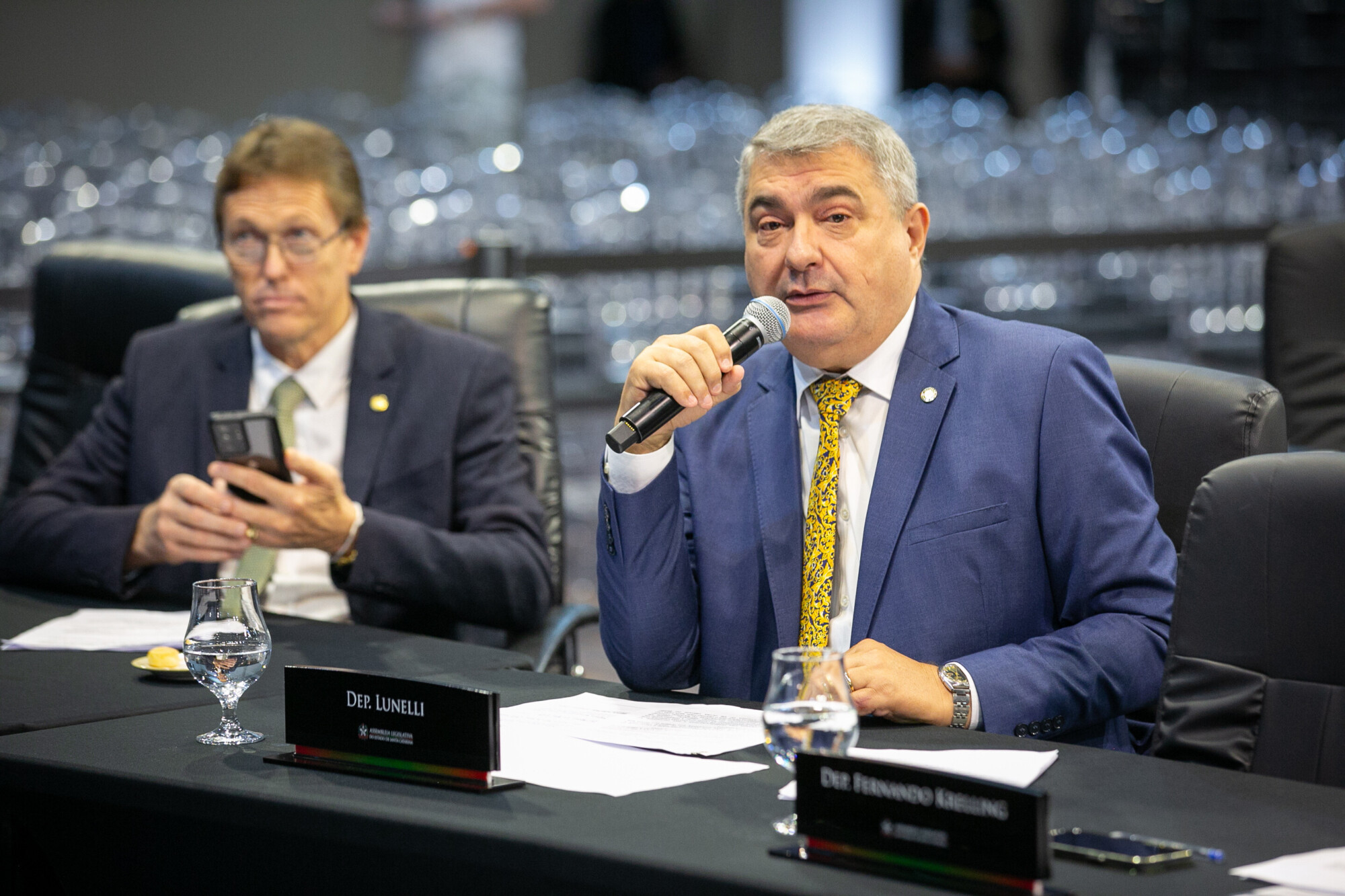 - Deputado Volnei Weber (MDB)
 - Deputado Antídio Lunelli (MDB)