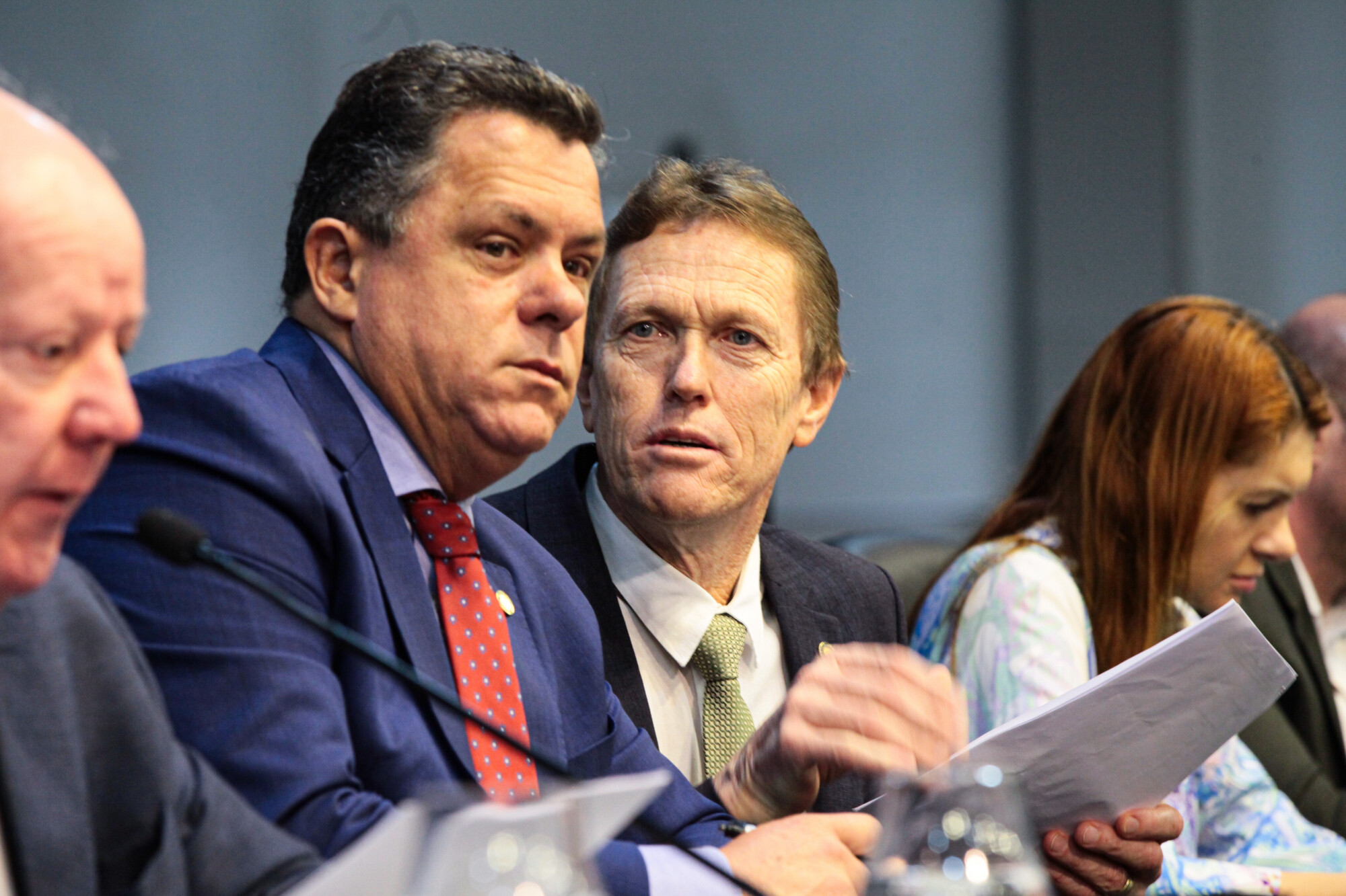- Deputado Ivan Naatz (PL) 	- Deputado Marcos Vieira (PSDB) - Deputado Volnei Weber (MDB)