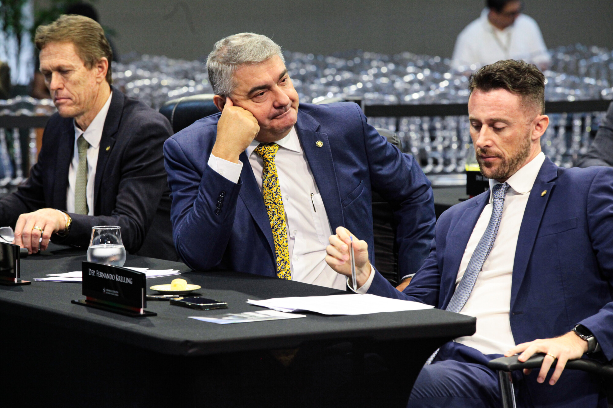 - Deputado Volnei Weber (MDB)- Deputado Antídio Lunelli (MDB)
- Deputado Fernando Krelling (MDB)
