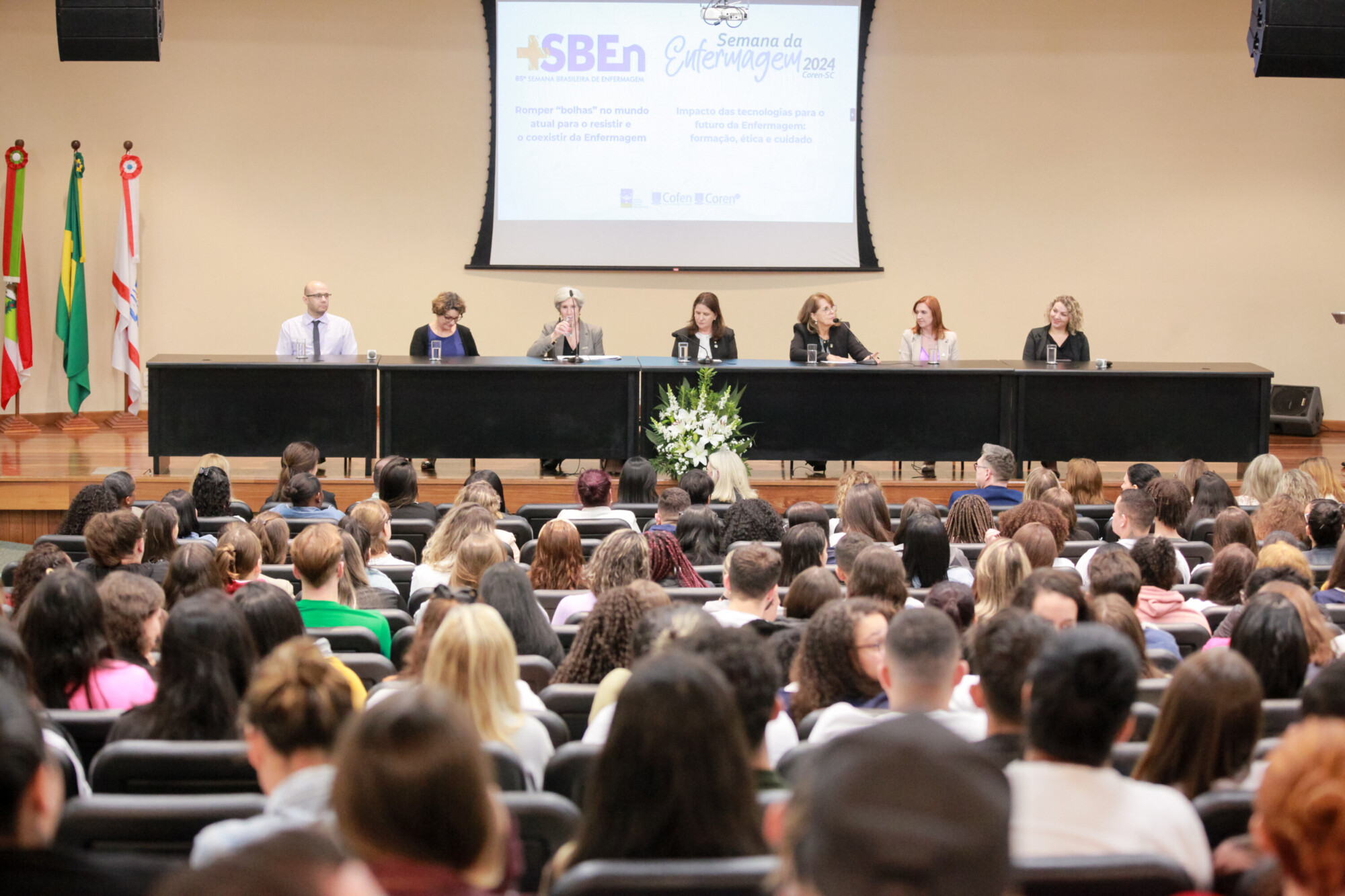 Abertura da 85ª SBEn – Semana Brasileira de Enfermagem