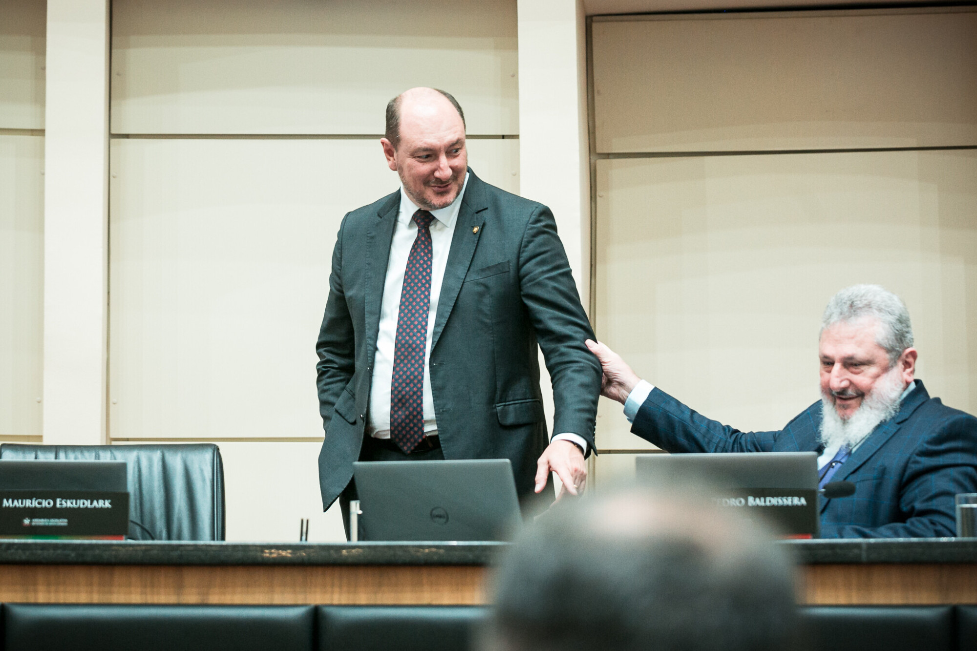 - Deputado Mauro de Nadal (MDB) 	
 - Deputado Padre Pedro Baldissera (PT)
