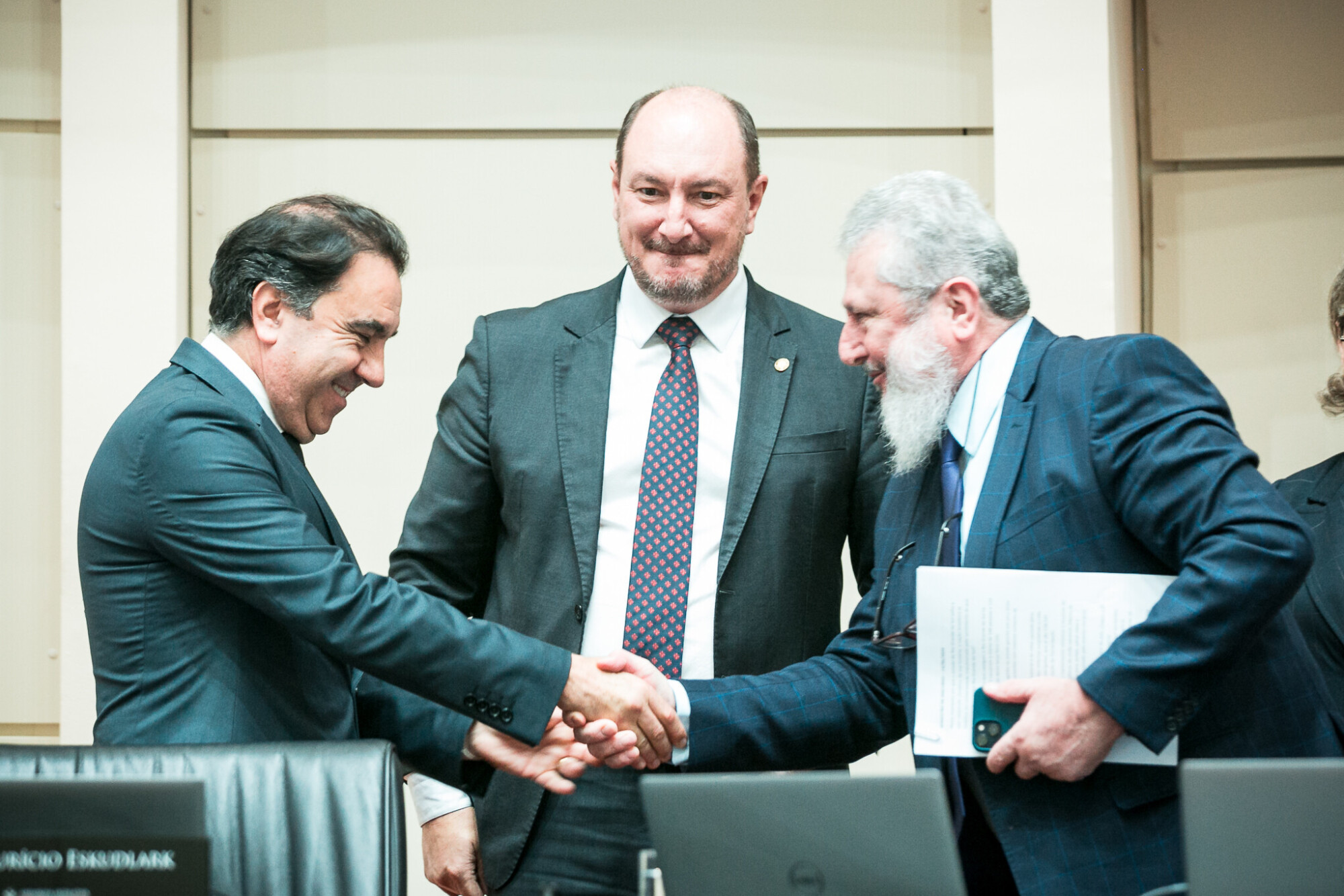 - Deputado Mauro de Nadal (MDB) 	
 - Deputado Padre Pedro Baldissera (PT)