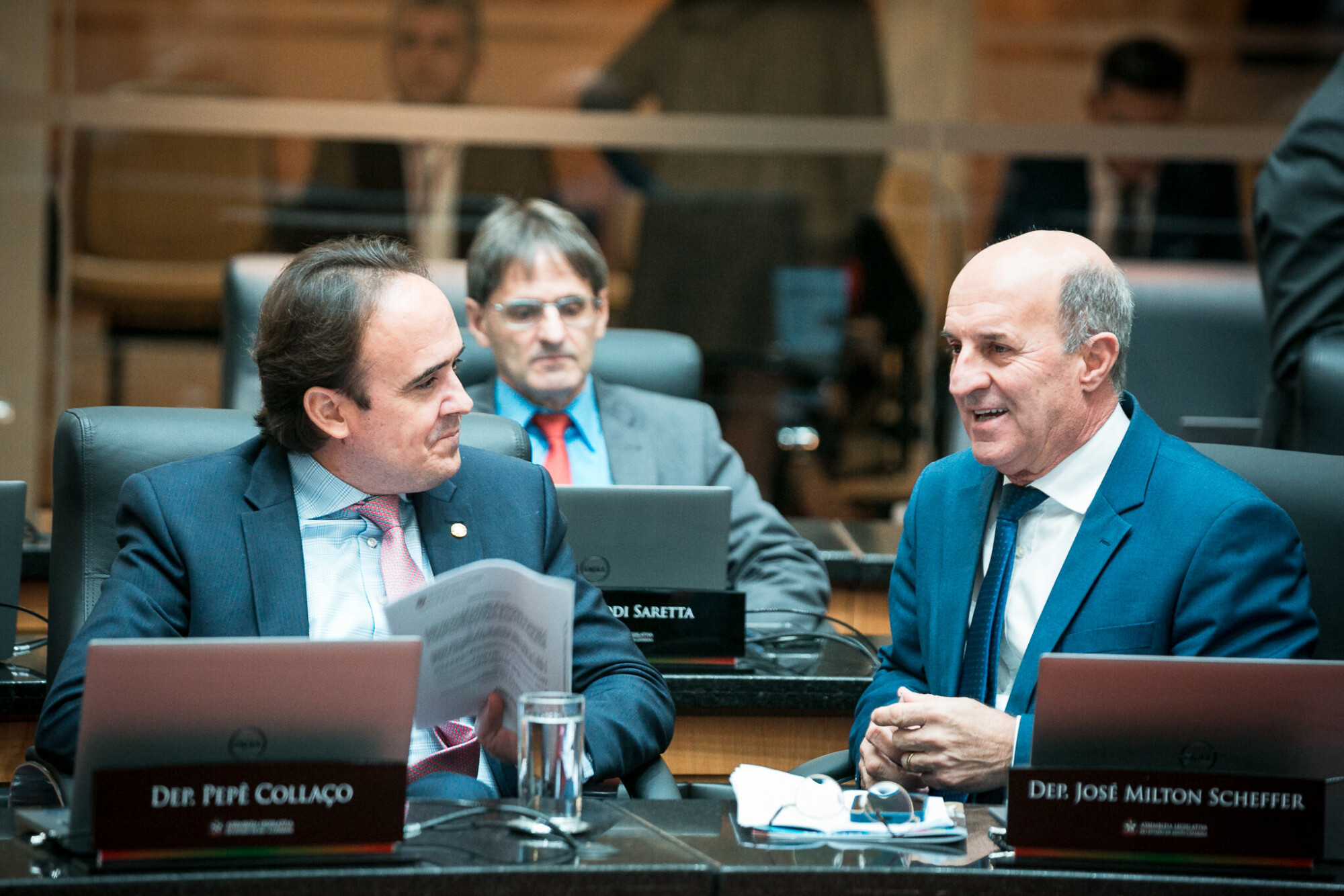- Deputado Carlos Humberto (PL)
 - Deputado José Milton Scheffer (PP)