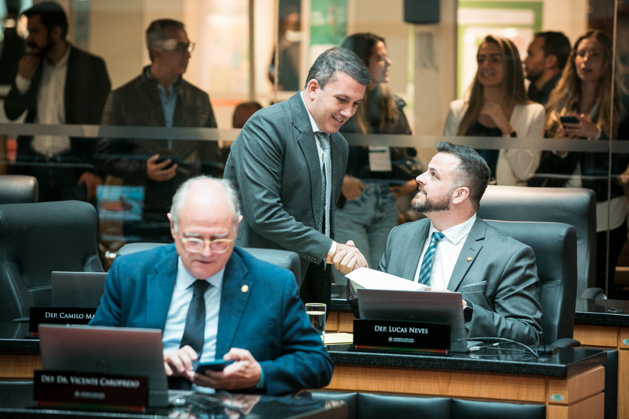 - Deputado Camilo Martins (Podemos) 	
- Deputado Lucas Neves (Podemos)