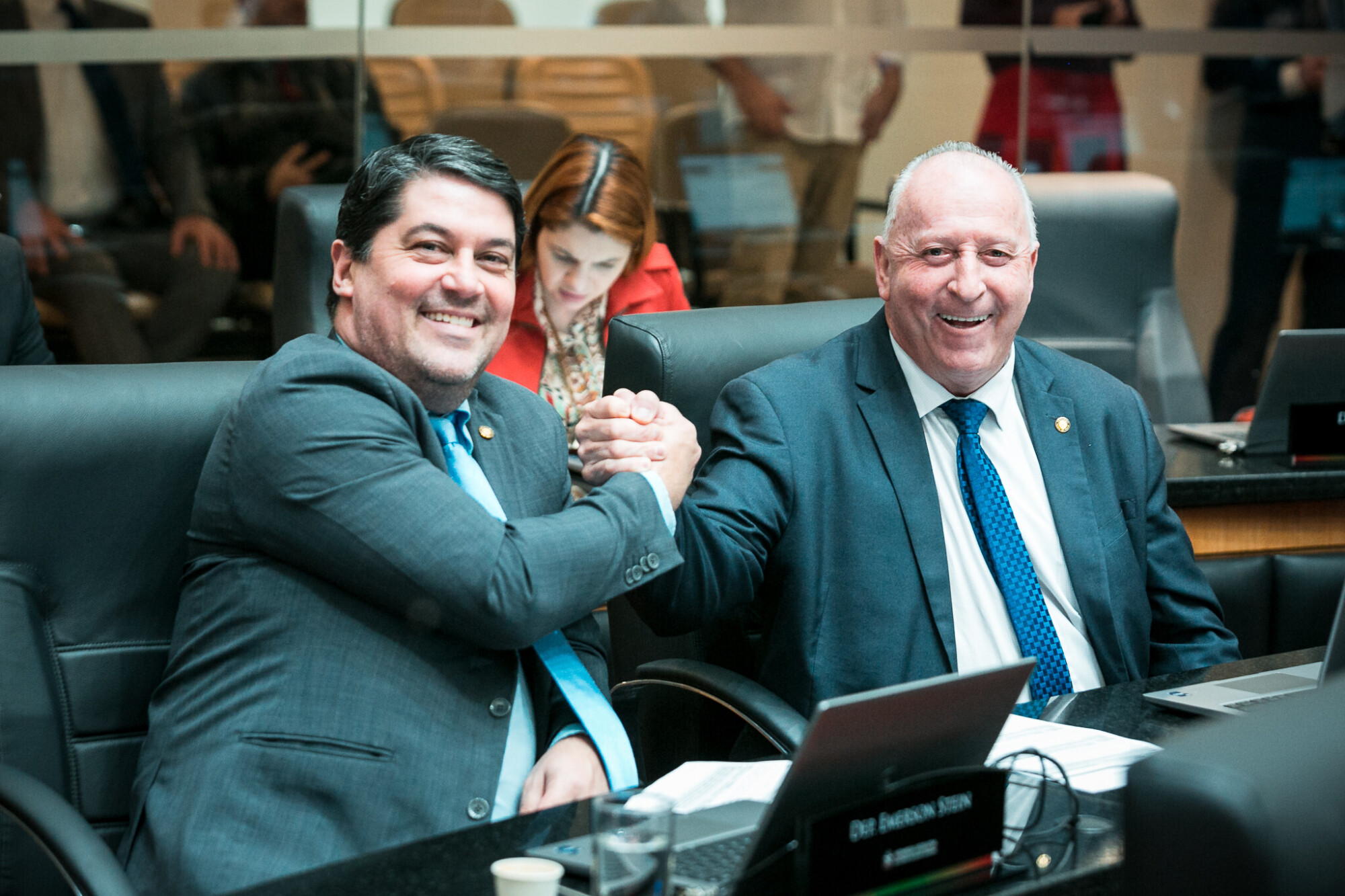 - Deputado Emerson Stein (MDB)
 - Deputado Oscar Gutz (PL)
