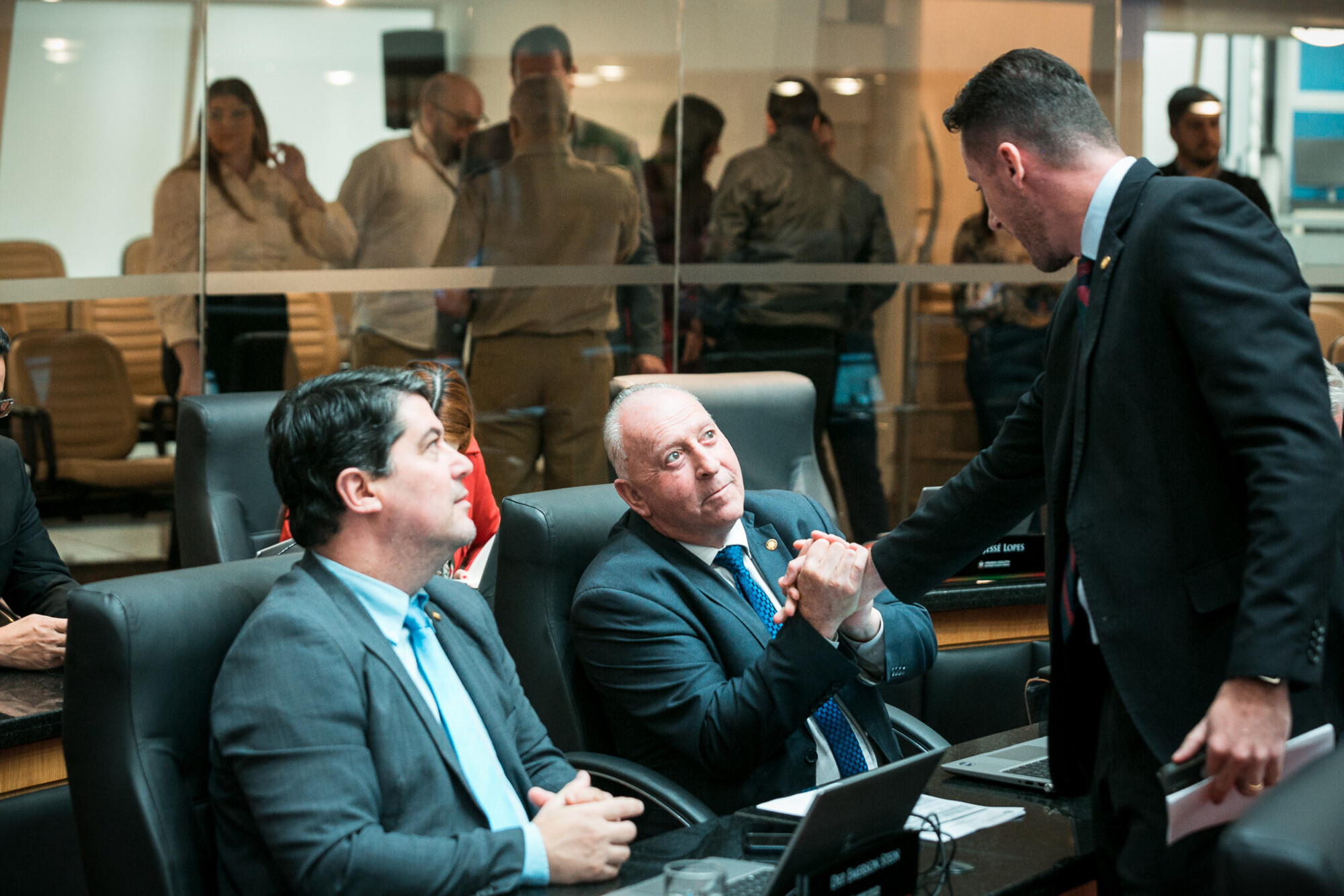 - Deputado Emerson Stein (MDB)- Deputado Oscar Gutz (PL) 	
- Deputado Fernando Krelling (MDB)