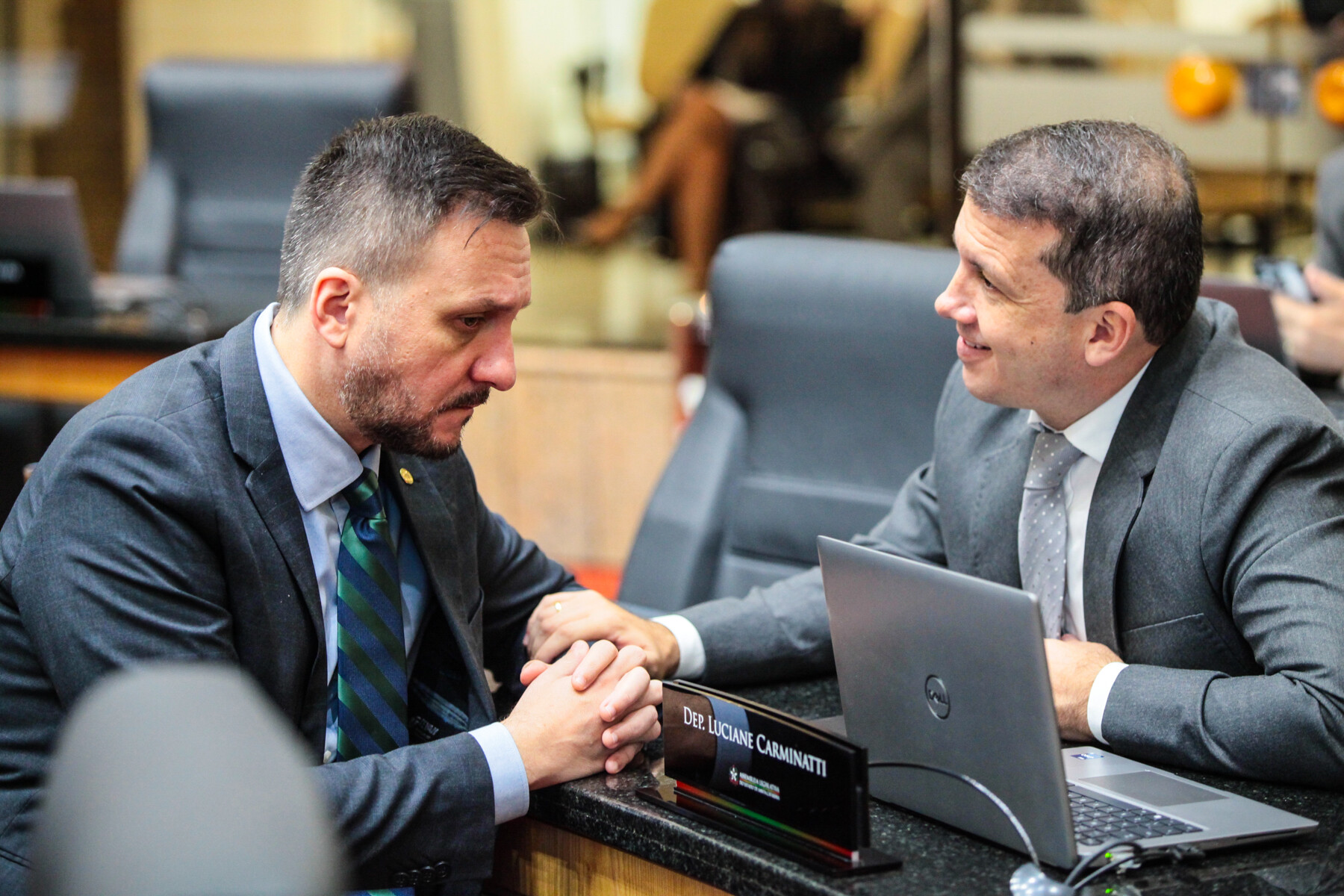 - Deputado Pepê Collaço (PP)
 - Deputado Camilo Martins (Podemos)