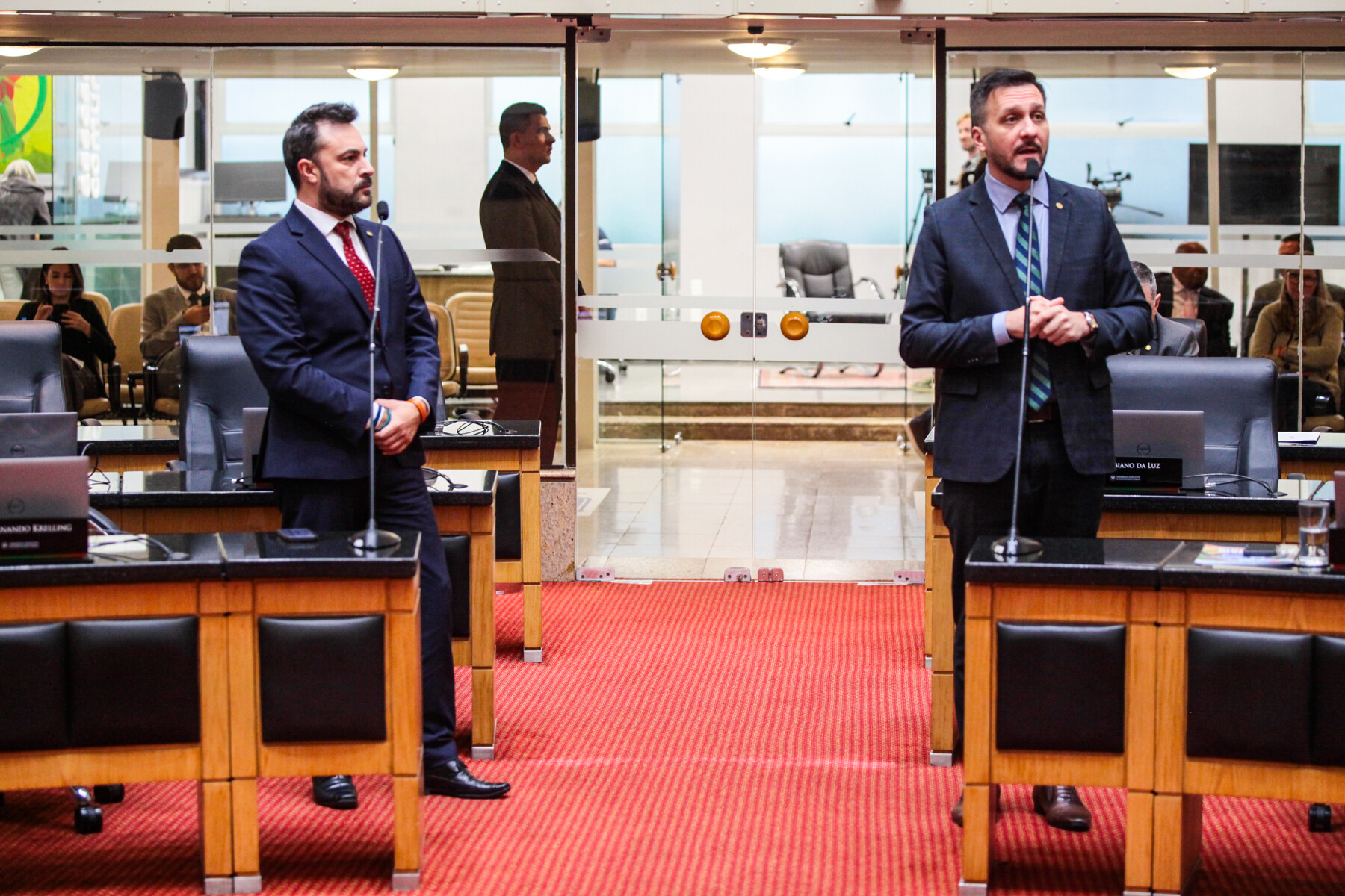 - Deputado Marcius Machado (PL)  - Deputado Pepê Collaço (PP)