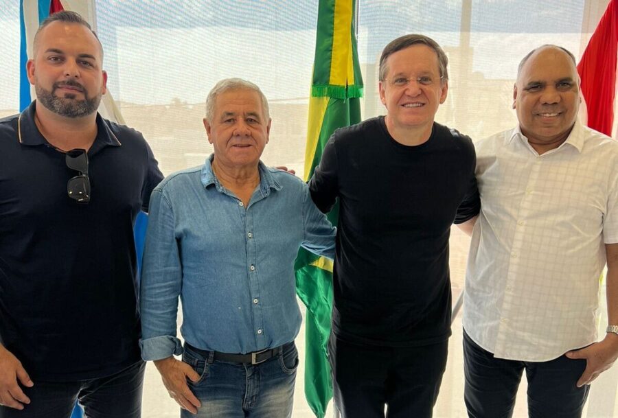 O deputado Miotto esteve no Norte de Santa Catarina para cumprir agendas FOTOS: Ascom deputado Jair Miotto