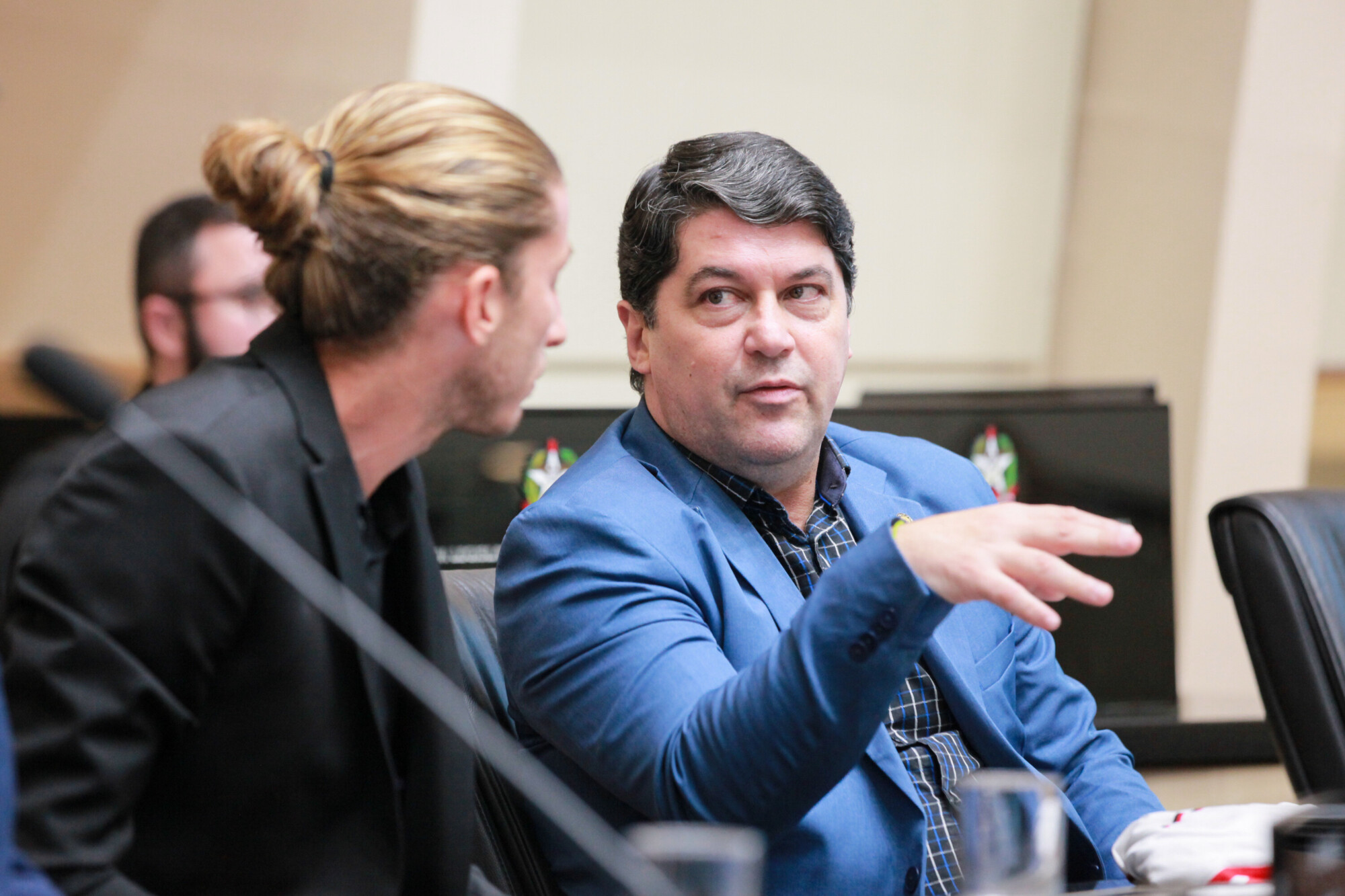 - Filipe Luiz Kasmirski - Ex Jogador de Futebol  - Deputado Emerson Stein (MDB)