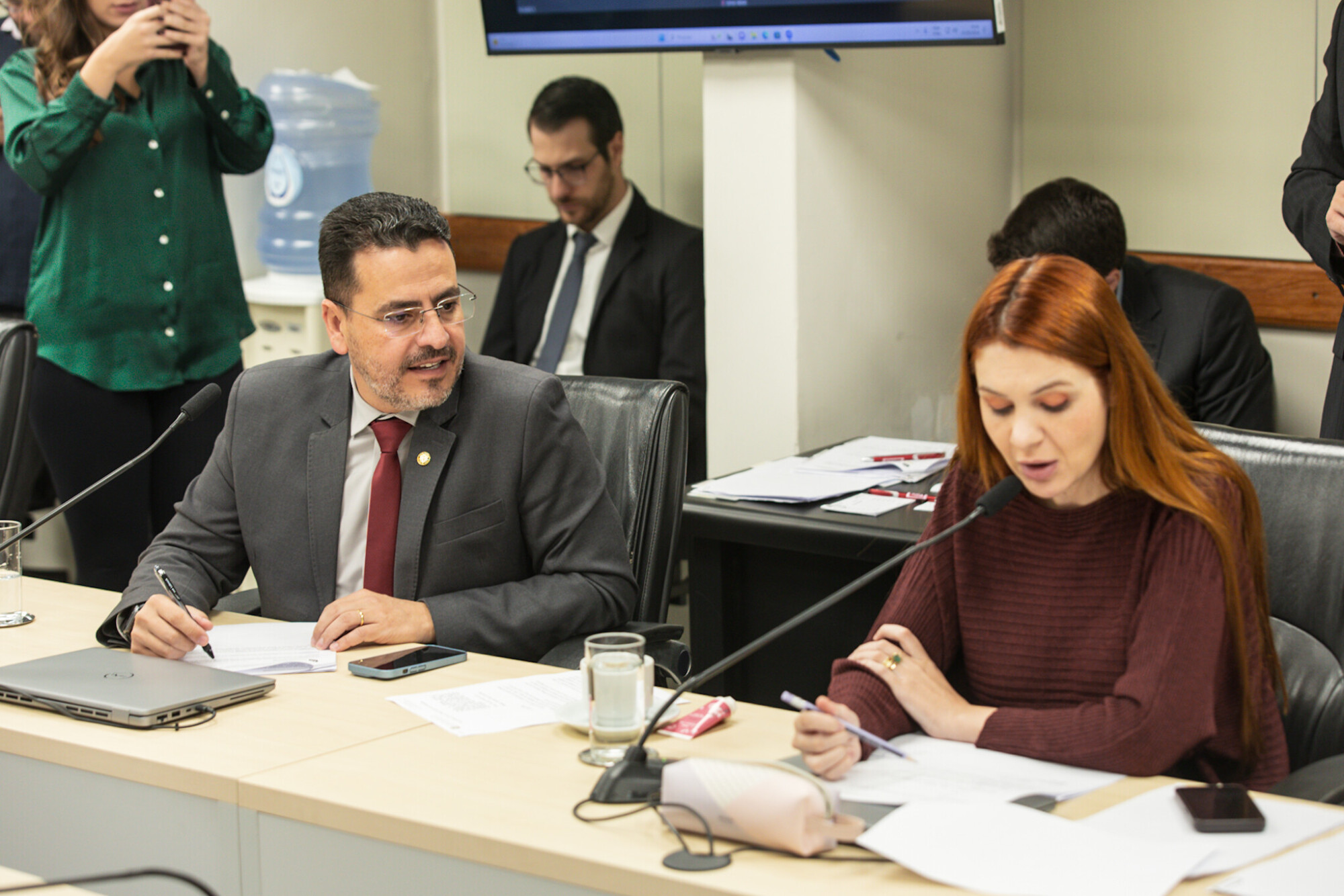 - Deputado Soratto (PL)
- Deputada Ana Caroline Campagnolo (PL)