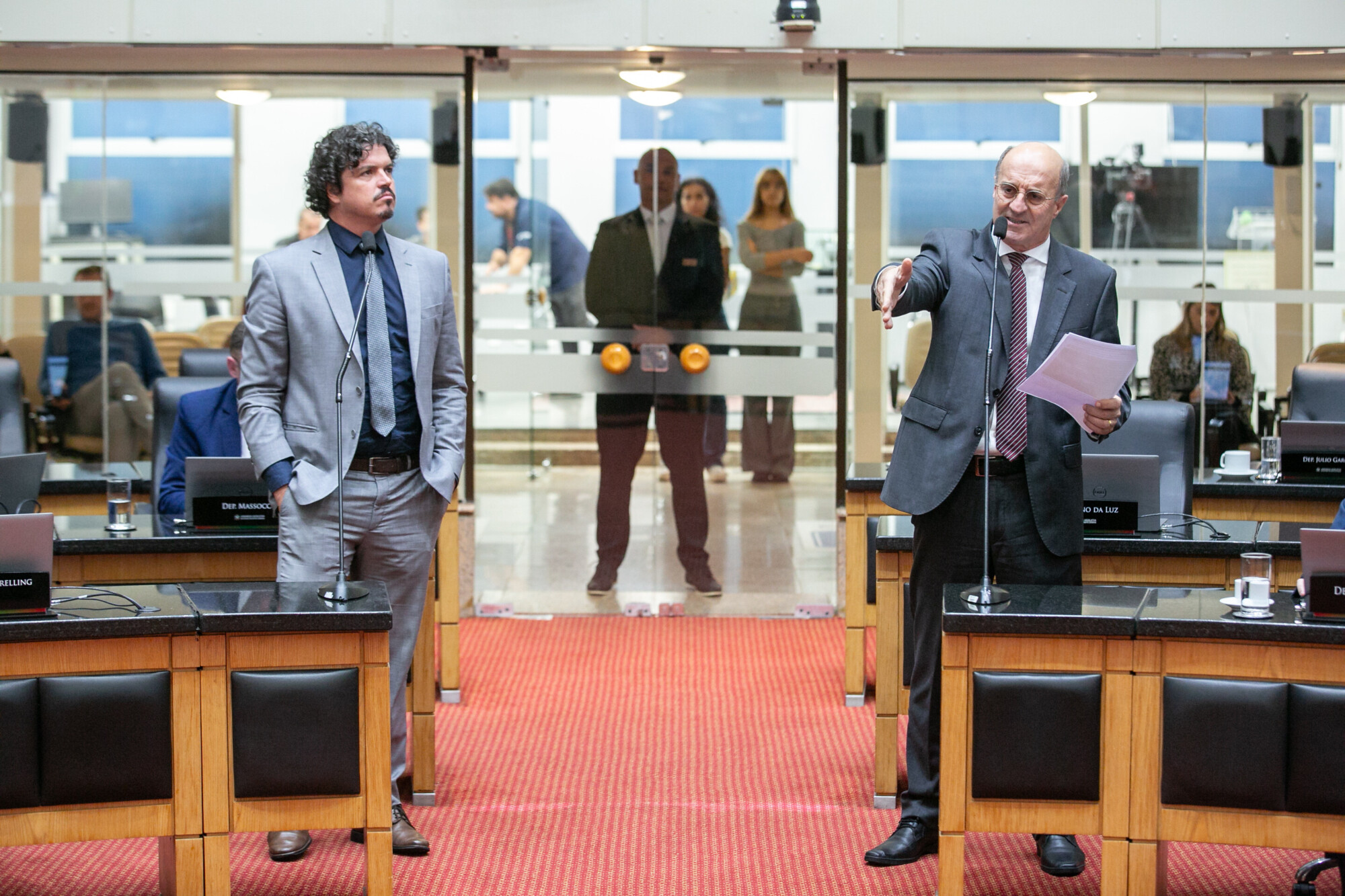 - Deputado Marquito (PSOL)- Deputado José Milton Scheffer (PP)