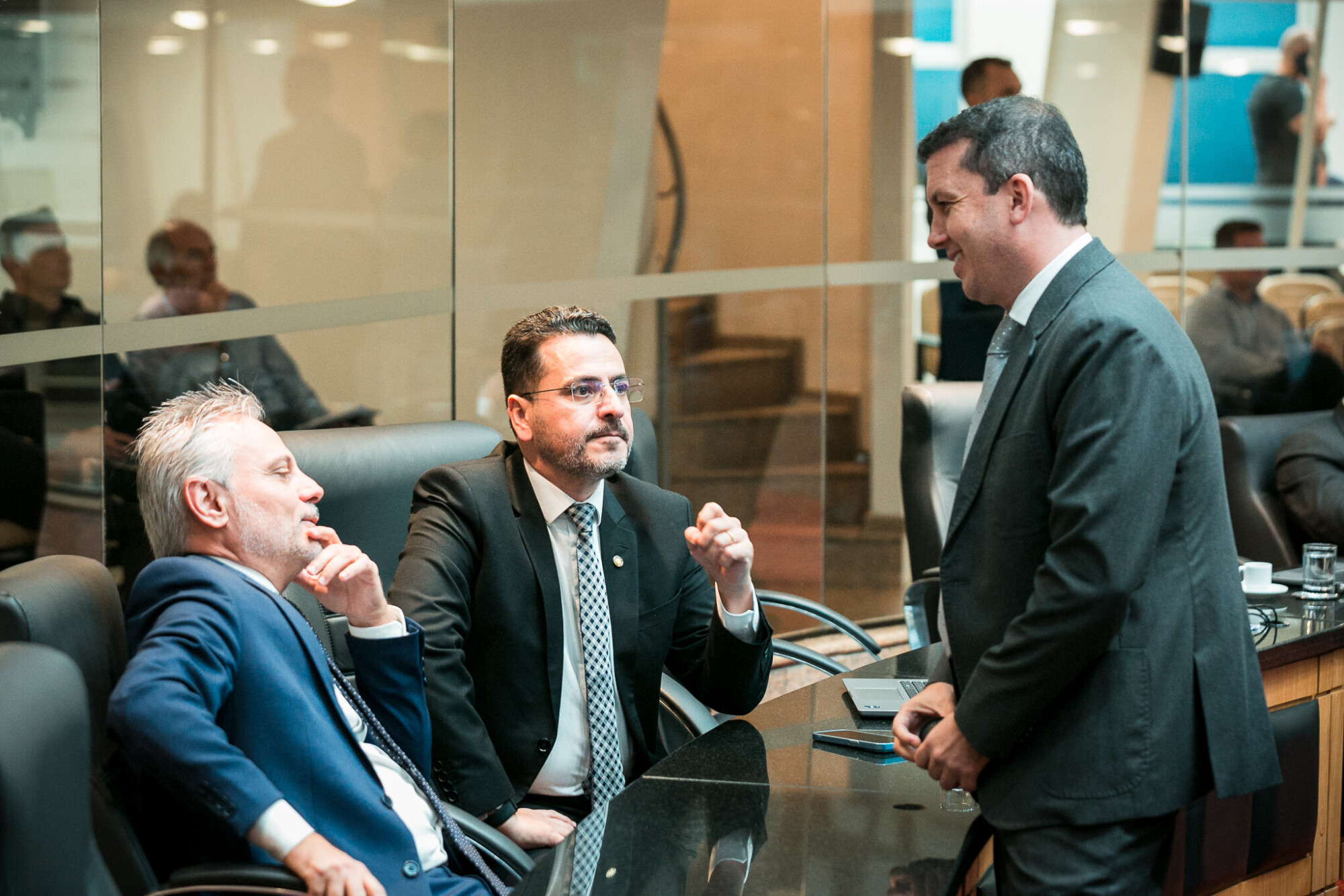 -Beto Martins - Secretário de Portos, Aeroportos e Ferrovias SC- Deputado Soratto (PL)  - Deputado Soratto (PL)

 - Deputado Camilo Martins (Podemos)